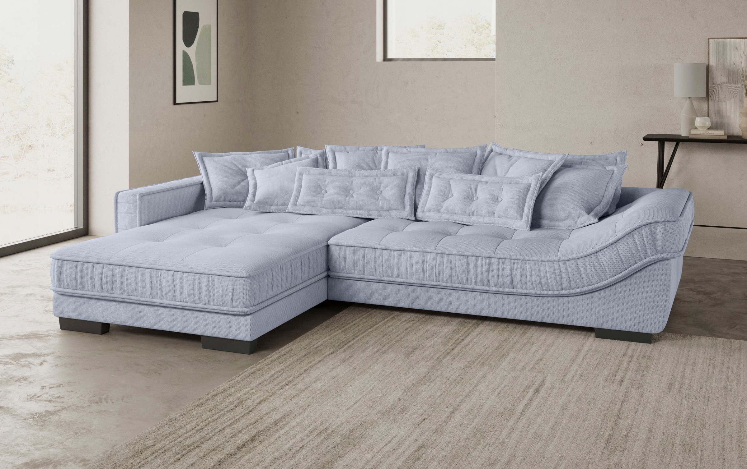 Mr. Couch Ecksofa "Diwan II DuraFlex L-Form", DuraFlex-Kaltschaumpolsterung günstig online kaufen