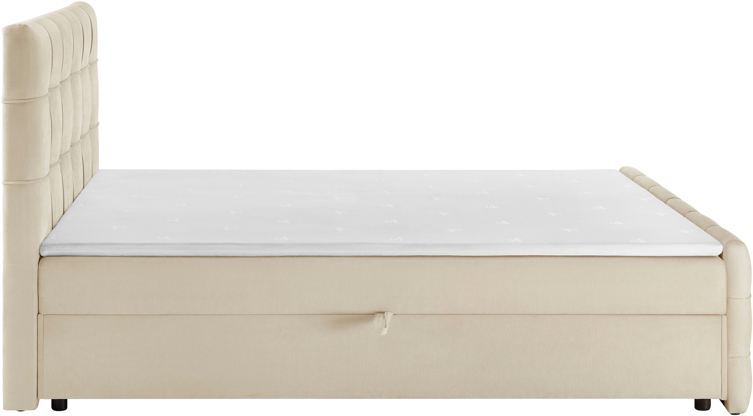 OTTO home Boxbett »Lilienne inkl. Bettkasten und Topper, Liegefläche 180x200cm« erhältlich in der Größe 180x200 cm