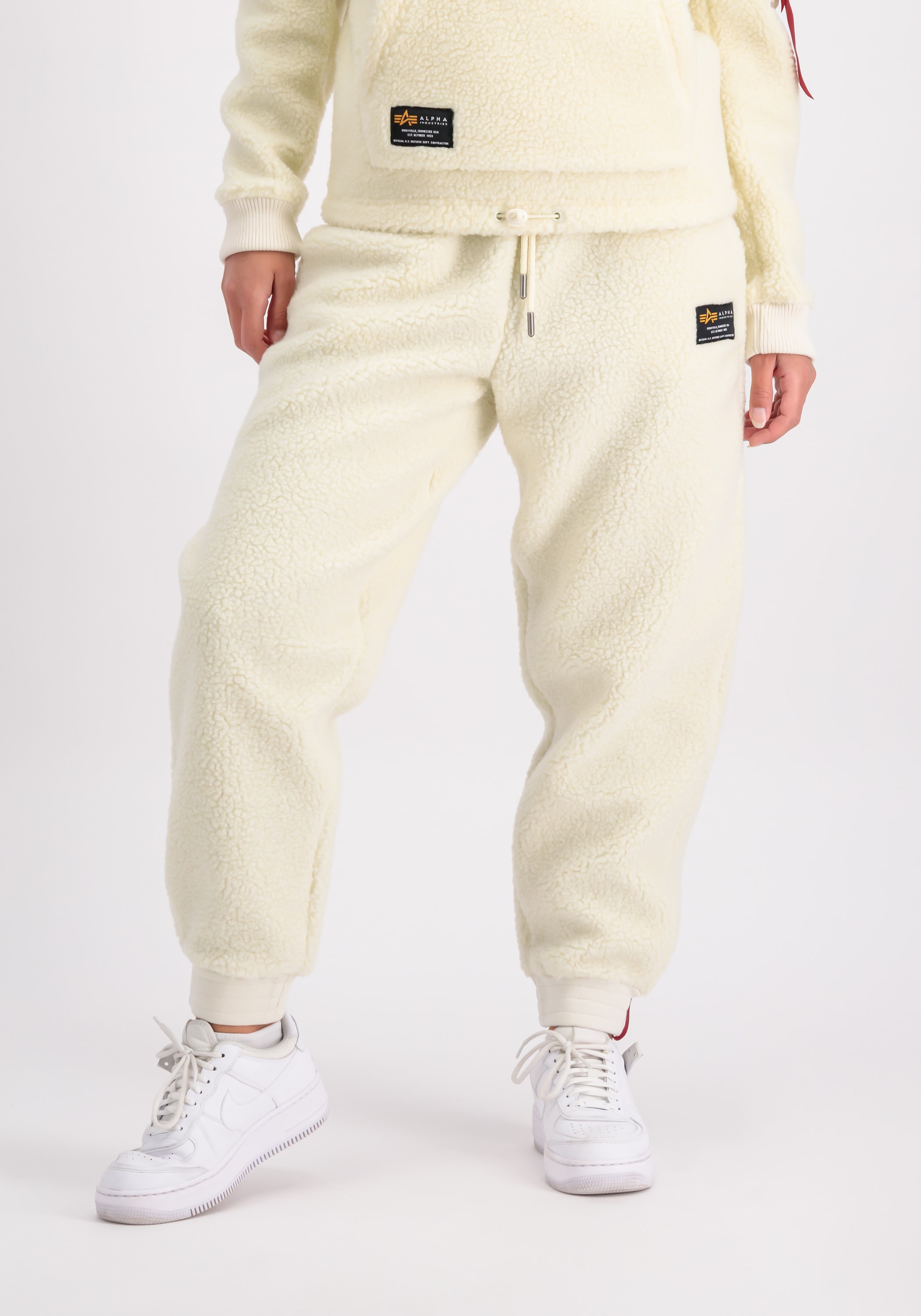 Alpha Industries Jogginghose "Alpha Industries Women - Jogger Teddy Jogger Wmn"