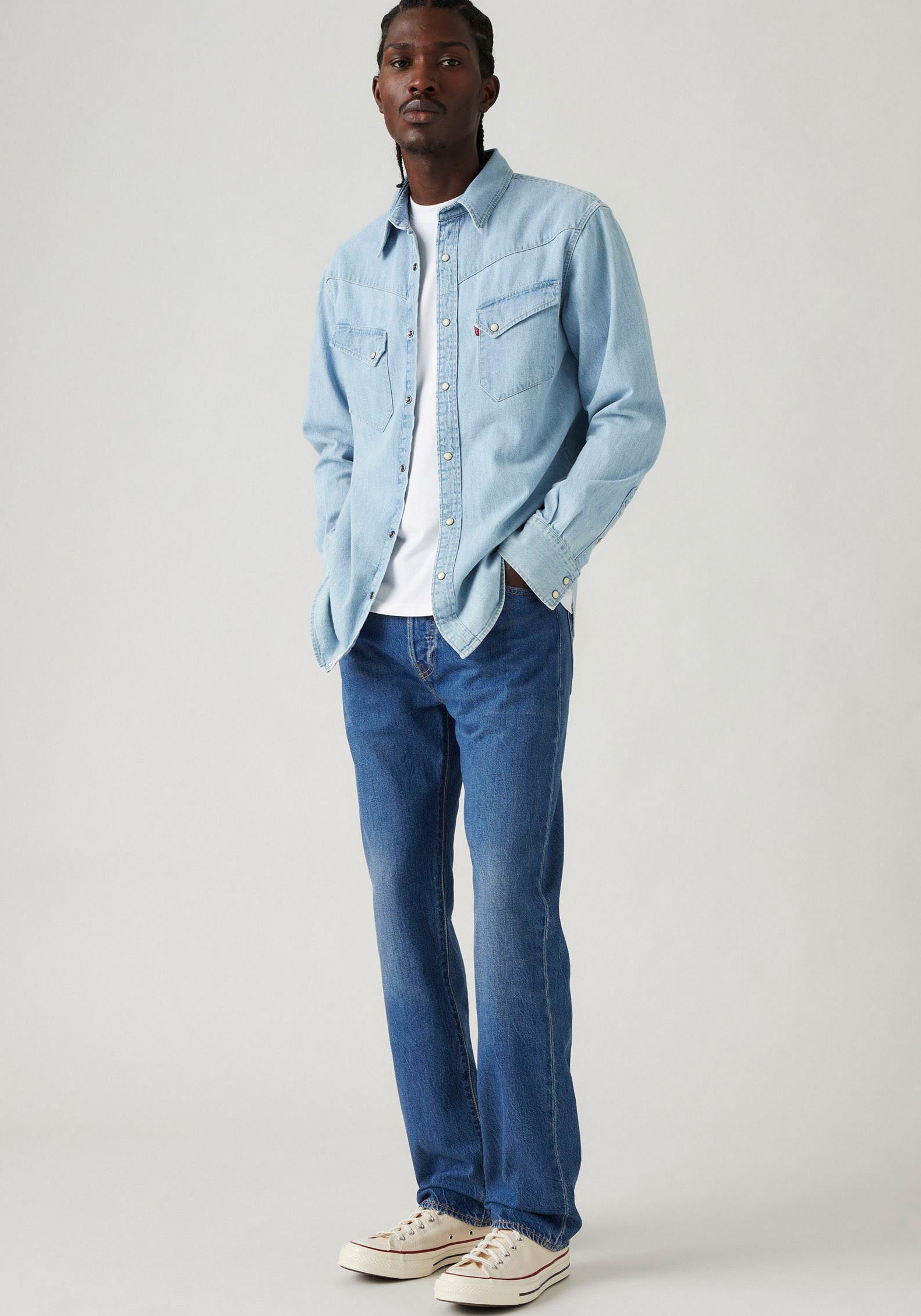 Levi's® Straight-Jeans »501 LEVI'S ORIGINAL«, mit Markenlabel