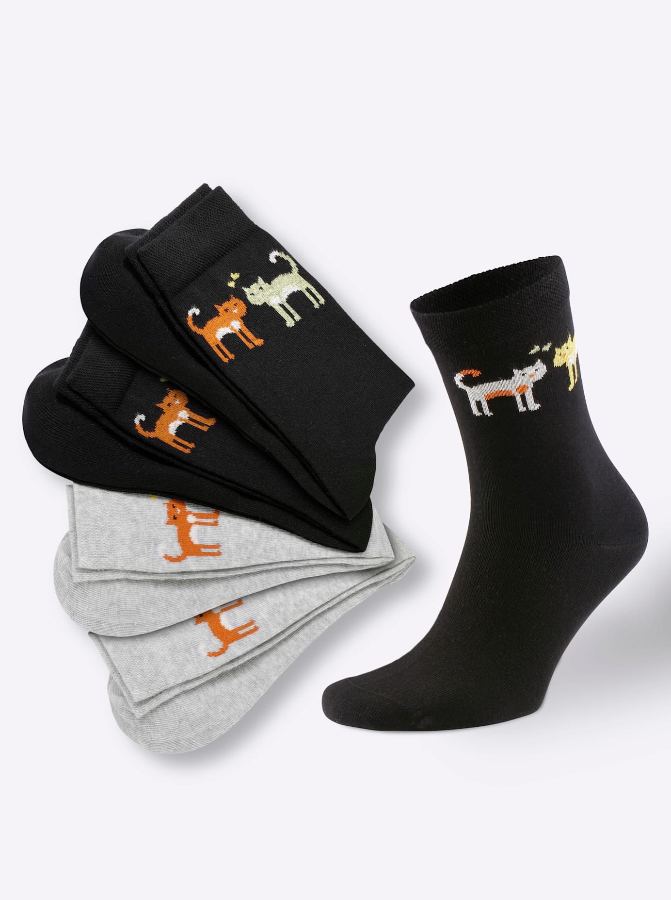 wäschepur Socken, (4 Paar)