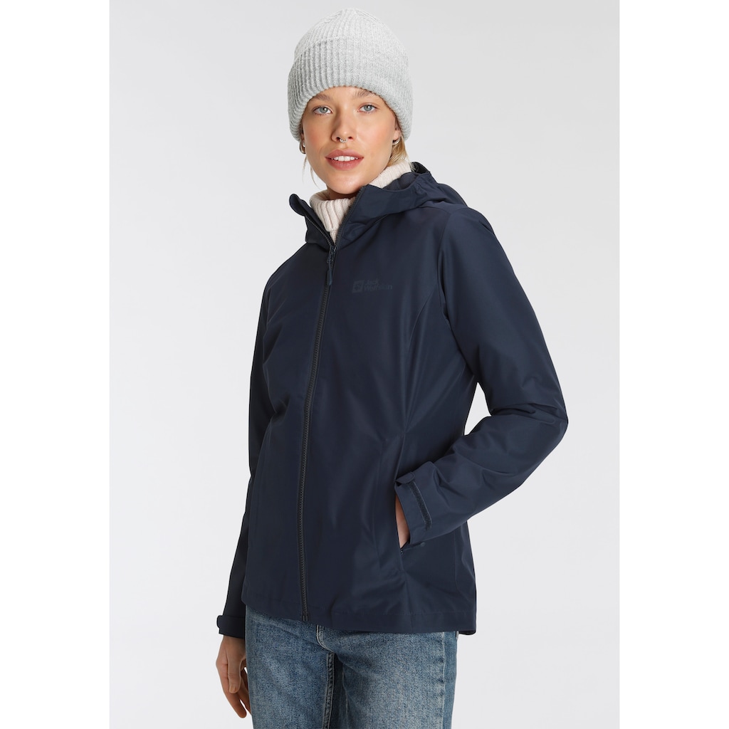 Jack Wolfskin Funktionsjacke »FARWOOD JKT W«, mit Kapuze