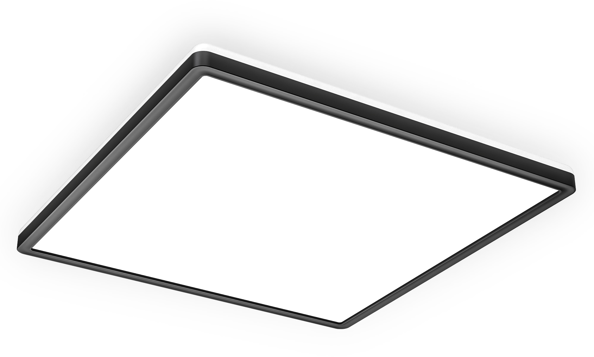 B.K.Licht Panel, 1 flammig-flammig, Deckenleuchte, 22 Watt, ultra-flach, indirektes Licht, neutralweiß
