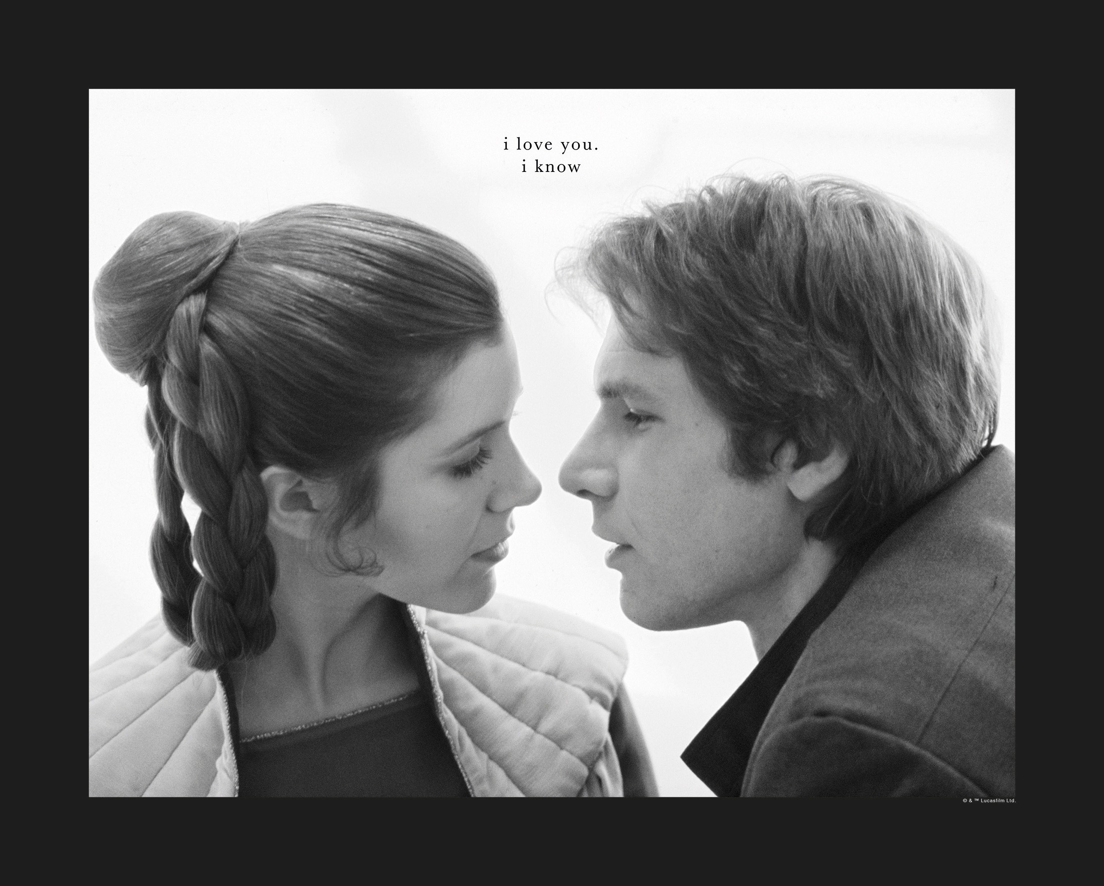 Komar Poster »Star Wars Classic Leia Han Lov...