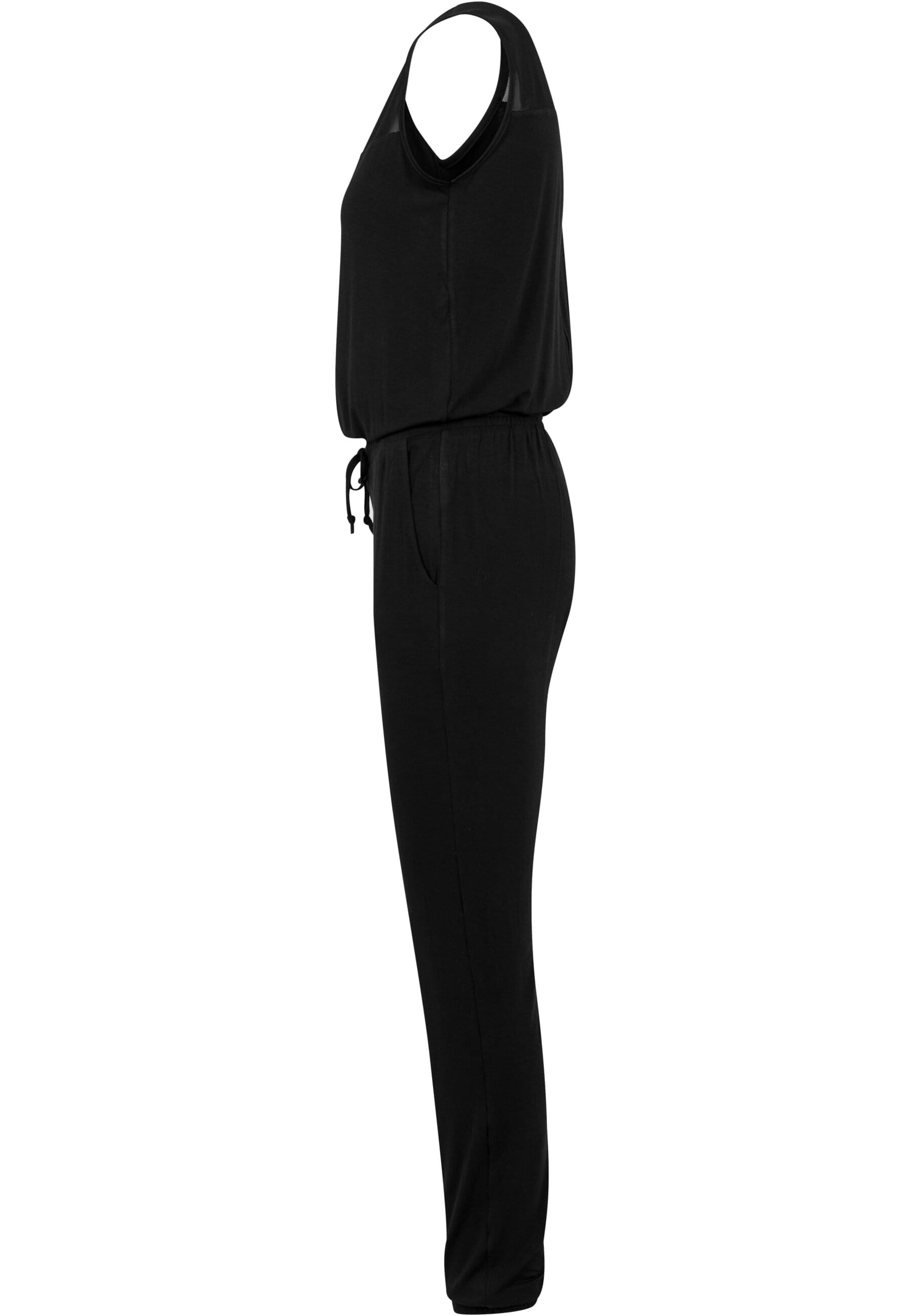 URBAN CLASSICS Jumpsuit »Urban Classics Damen Ladies Tech Mesh Long Jumpsuit«, (1 tlg.)