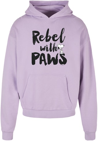 Kapuzensweatshirt »Merchcode Herren Peanuts - Rebel with paws Ultra Heavy Hoody«, (1...