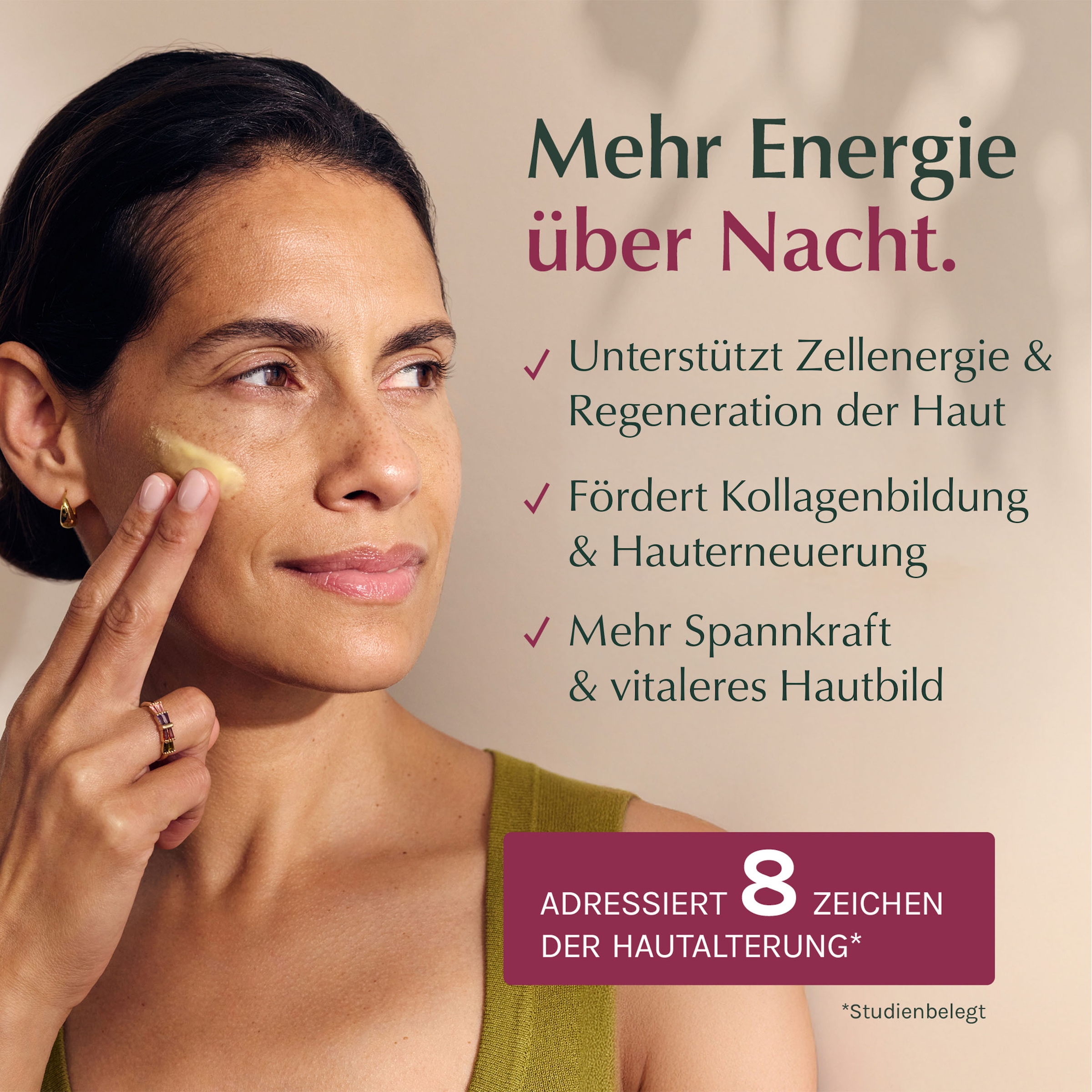 LOGONA Gesichtsserum »CELL RECHARGE SERUM« für alle Hauttypen, mit antibakterieller Wirkung, Gel-Creme-Textur