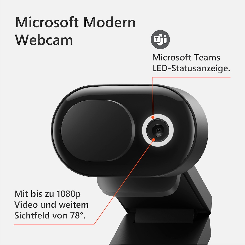 Microsoft Webcam »Modern Webcam«, Full HD