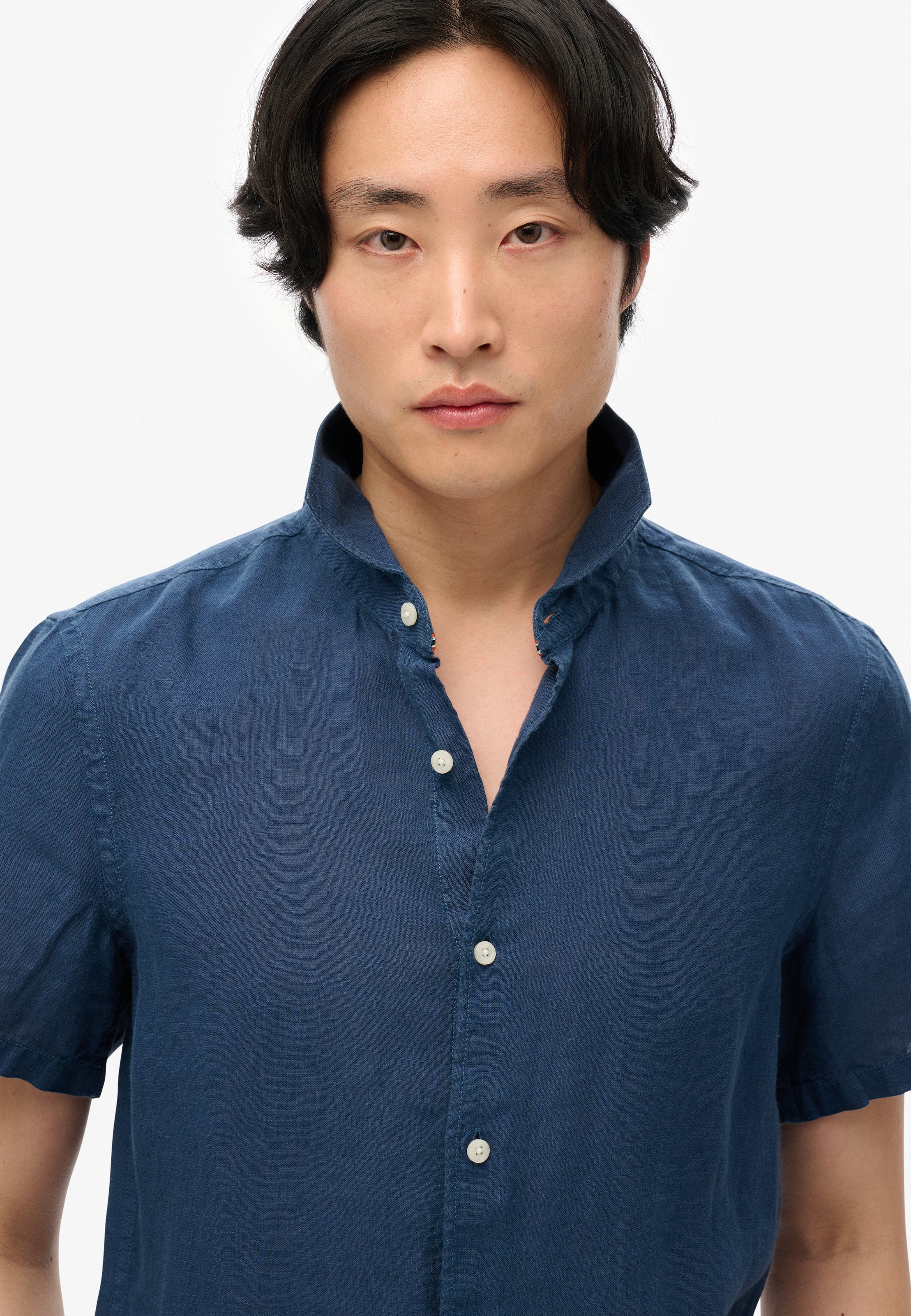 Superdry Kurzarmhemd »VACATION LINEN S/S SHIRT«
