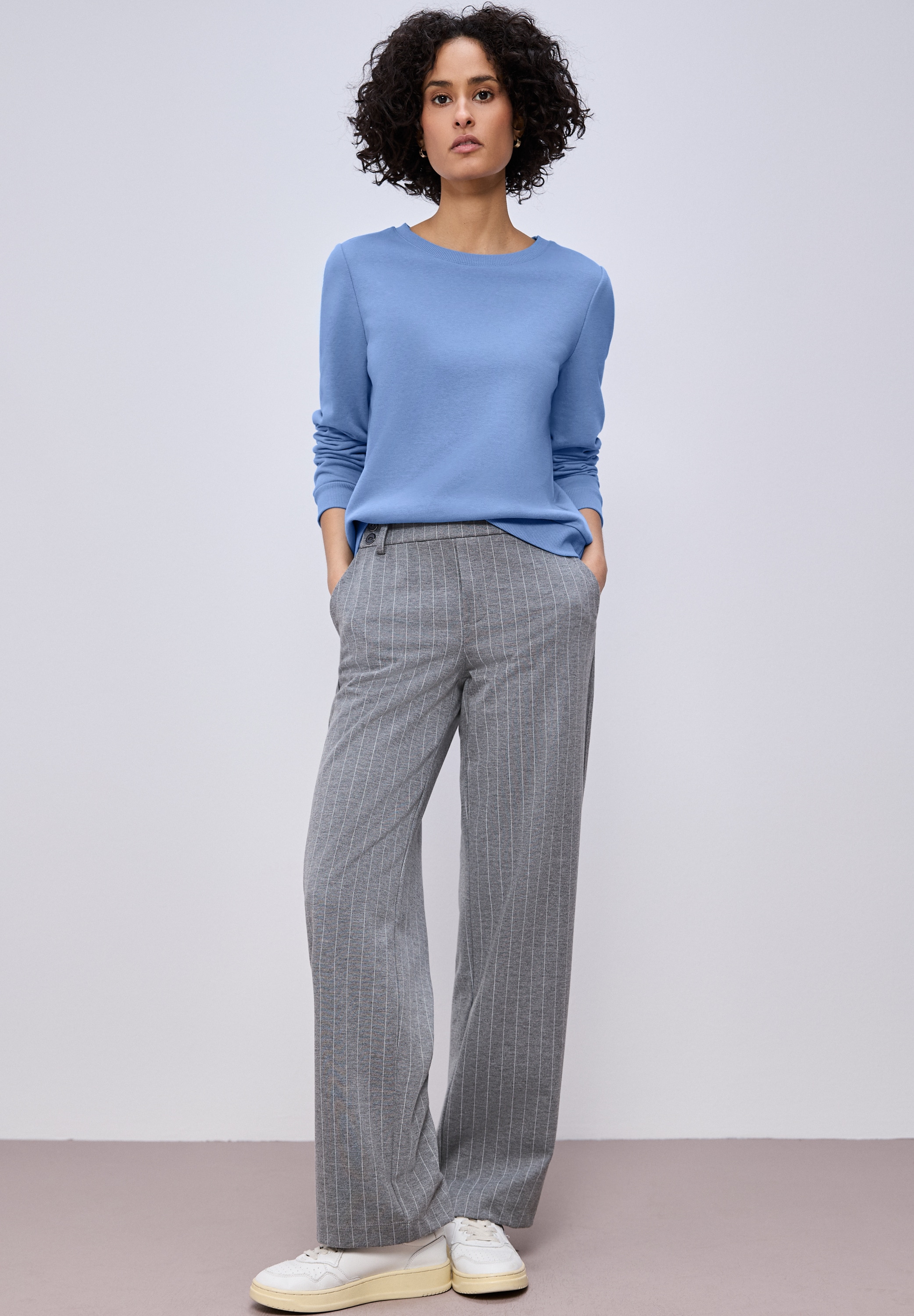 STREET ONE Sweater , unifarben
