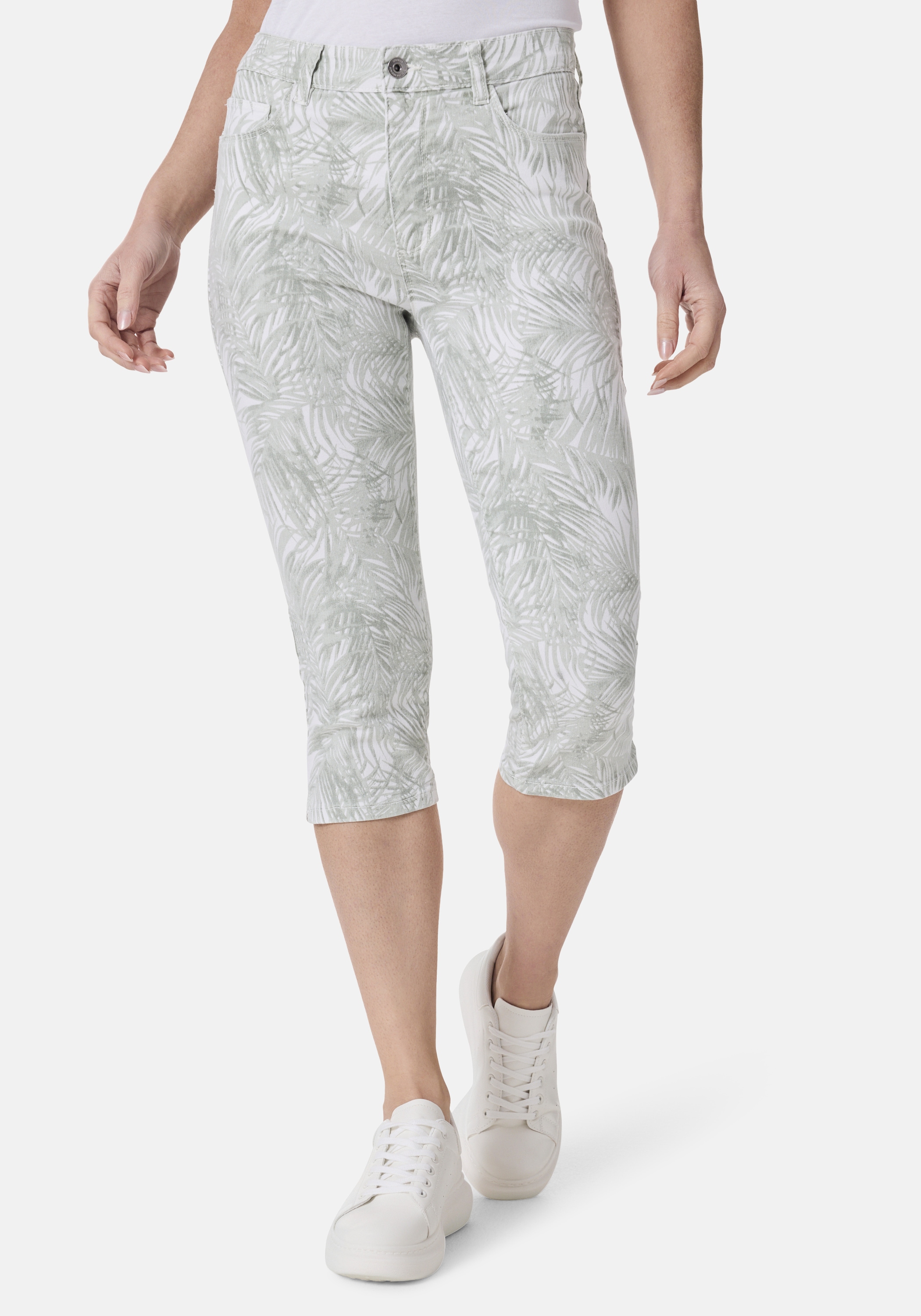 STOOKER WOMEN 7/8-Jeans "Print Capri Skinny Fit", Skinny Fit Casual Clean W günstig online kaufen