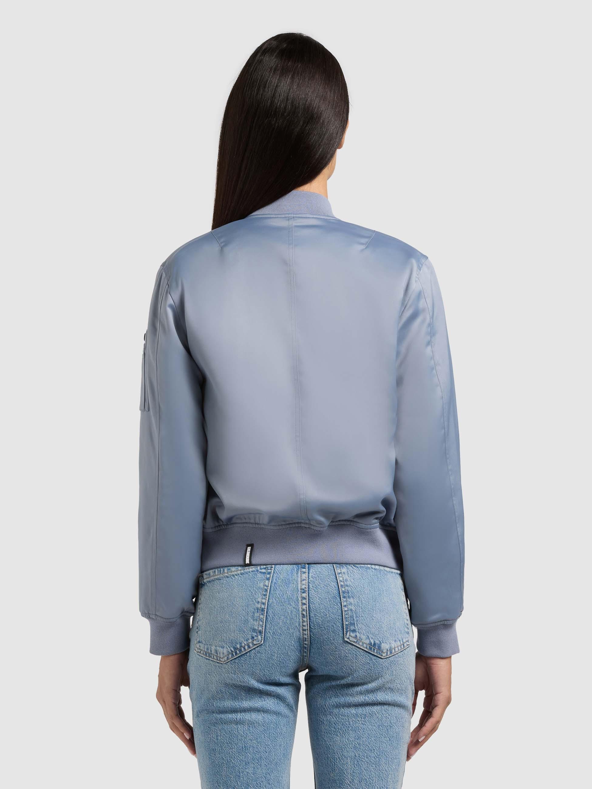 Thumbnail - khujo Bomberjacke "Beth" ohne Kapuze Seidig glatte Blousonjacke