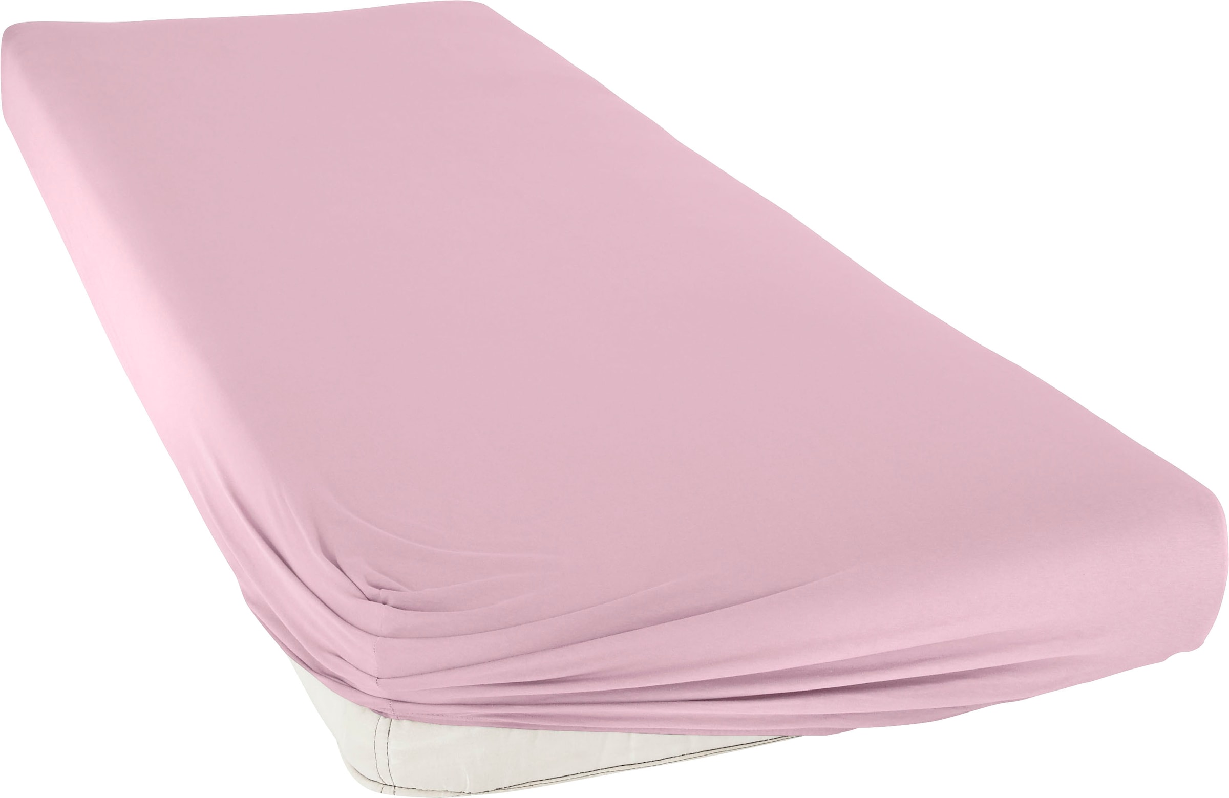 bellana Spannbettlaken "bellana exclusiv aus 100% Mako-Baumwolle, 150 g/m², bügelfrei" feinste Mako-Baumwolle, Spannbetttuch für Matratzen bis 25cm Höhe