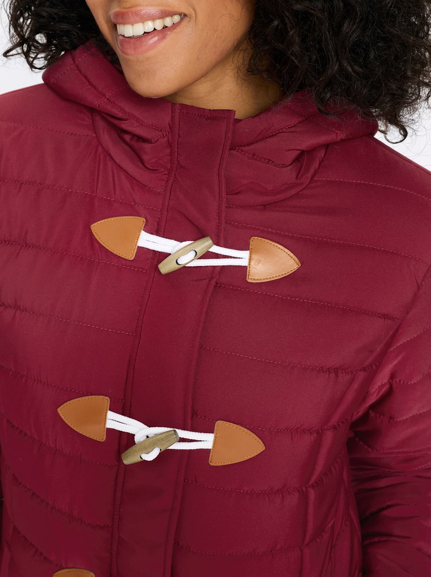 Classic Basics Steppjacke mit Kapuze