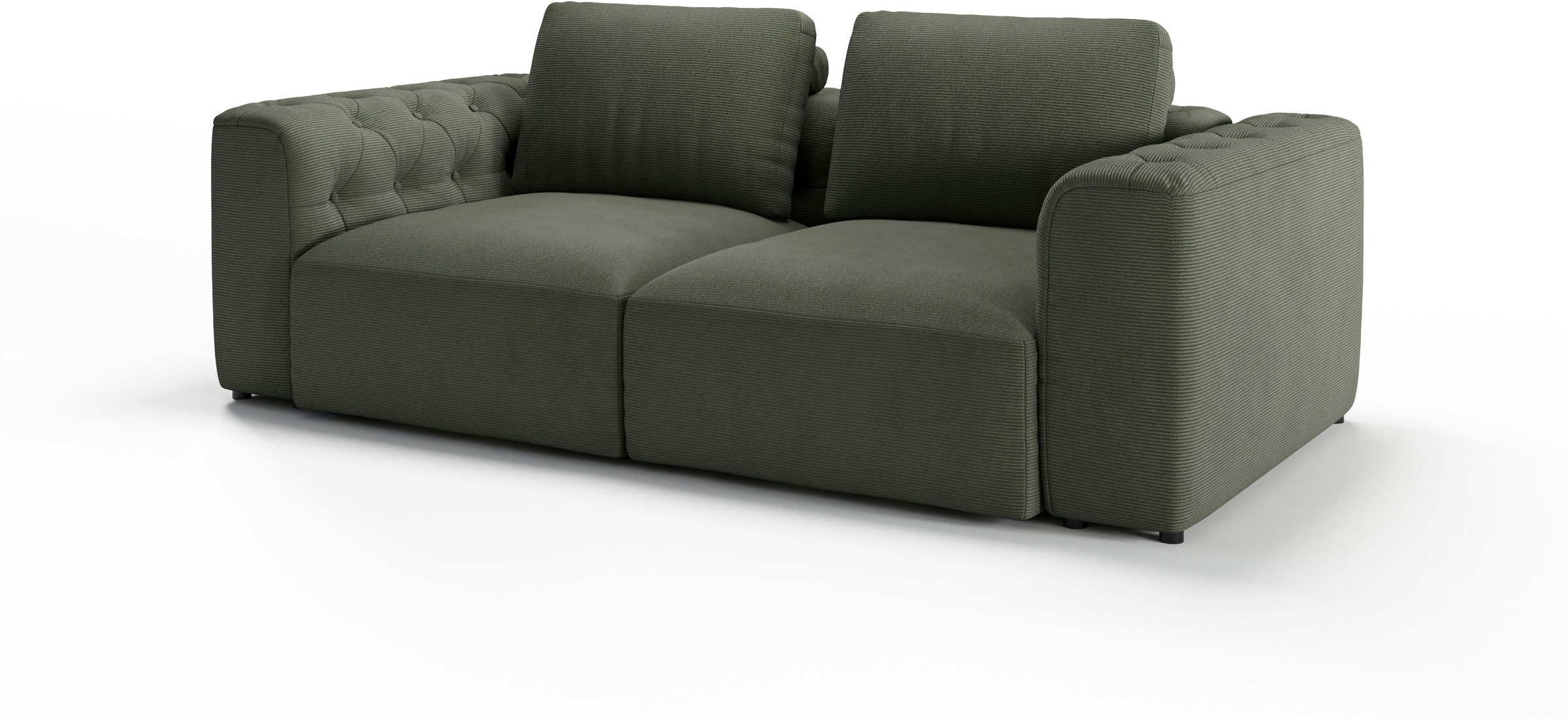 RAUM.ID 2-Sitzer »Cushid«, Modulsofa, bestehend aus 2 Teilen, Breite 218 cm