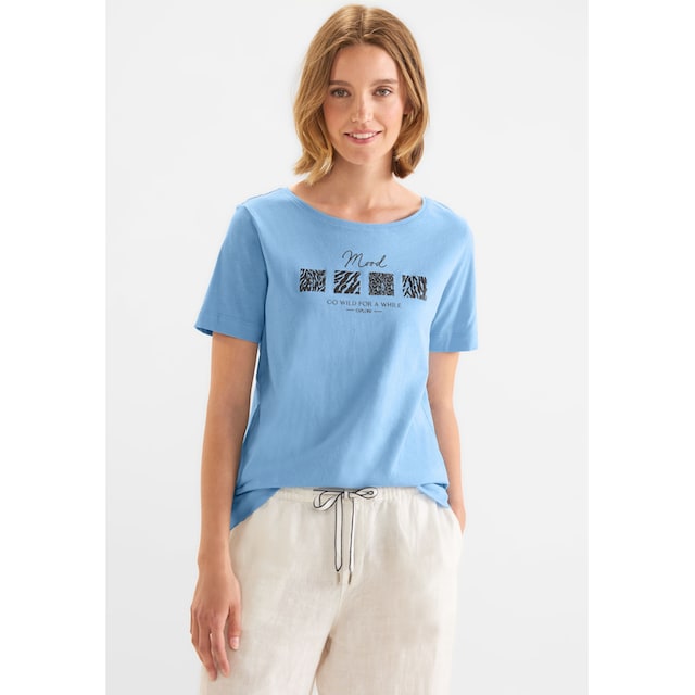 STREET ONE T-Shirt, aus reiner Baumwolle kaufen | BAUR