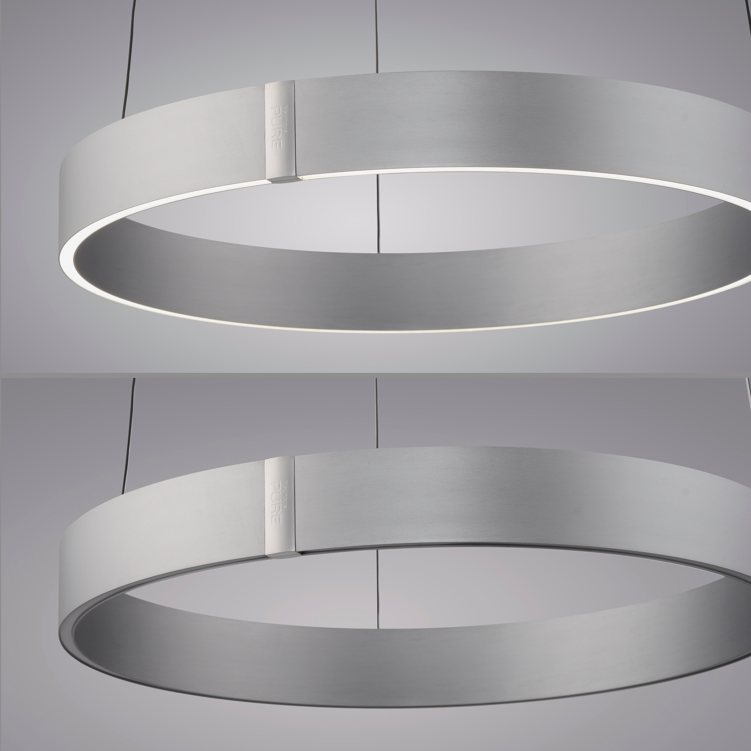 Neuhaus PURE LED Pendelleuchte »PURE E-Clipse« LED-Board 1 Stk. warmweiß - kaltweiß e-LIFT®-Funktion, CCT, dimmbar über Fernbedíenung
