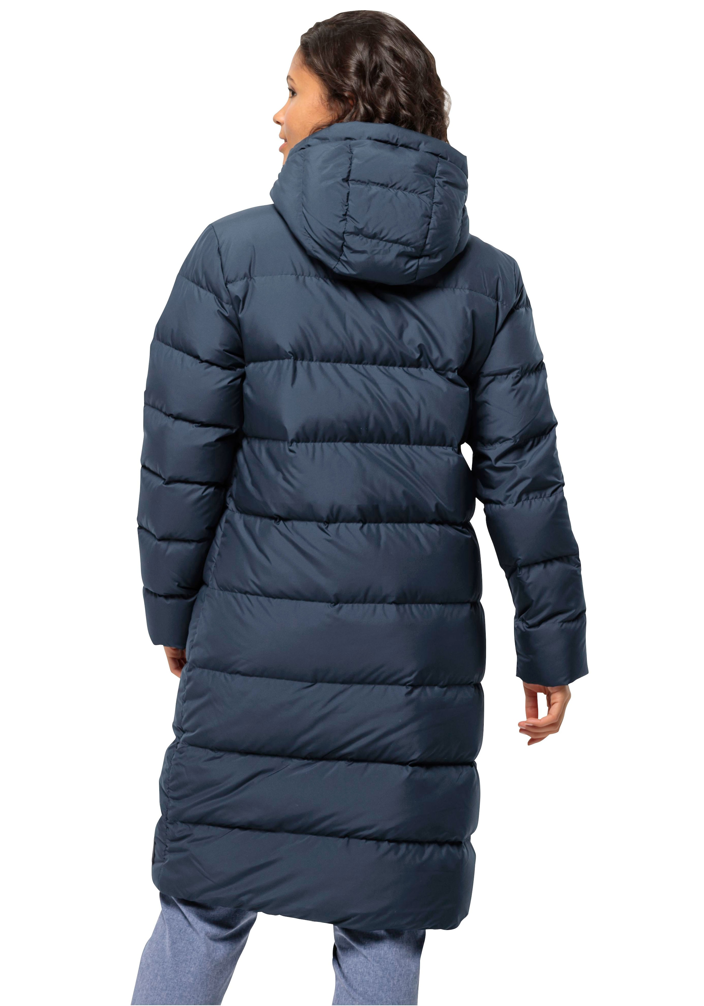 Jack Wolfskin Daunenmantel »FROZEN PALACE COAT W«, mit Kapuze