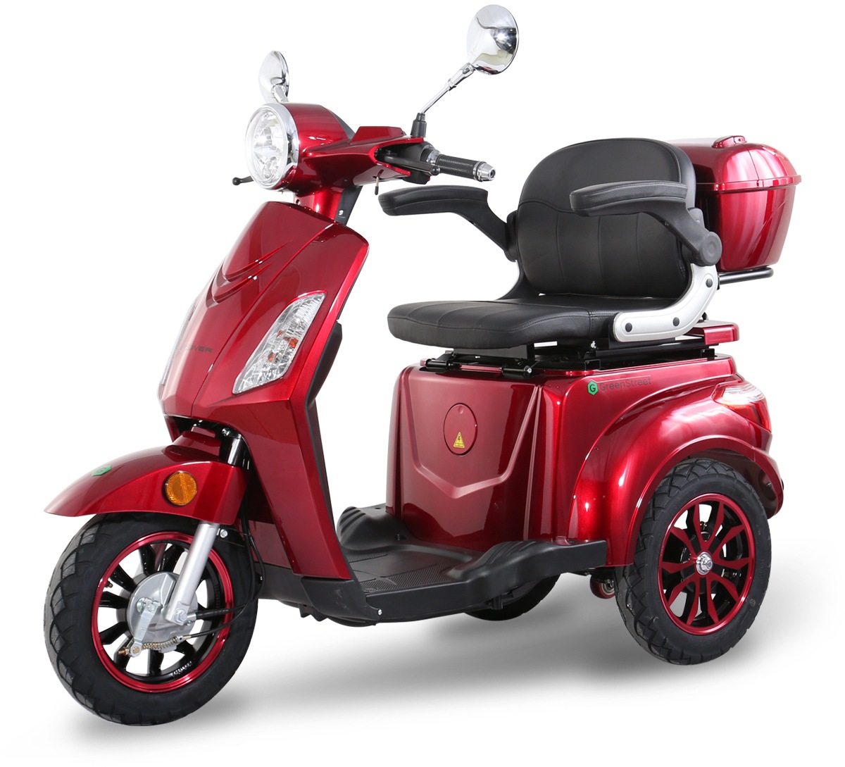 Thumbnail - GreenStreet Elektromobil "E-Mover" 800 W 20 km/h inkl. Topcase