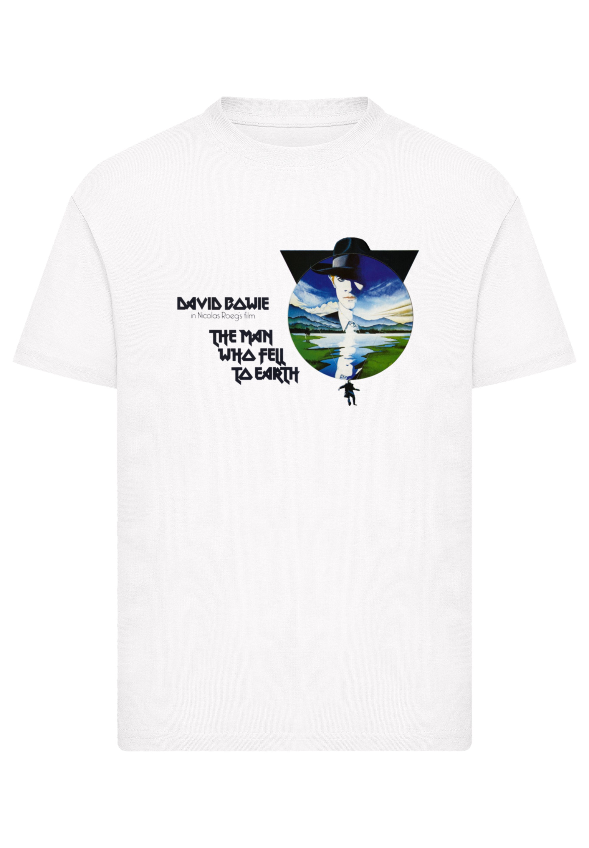 F4NT4STIC T-Shirt »The Man Who Fell To Earth David Bowie«, Premium Qualität