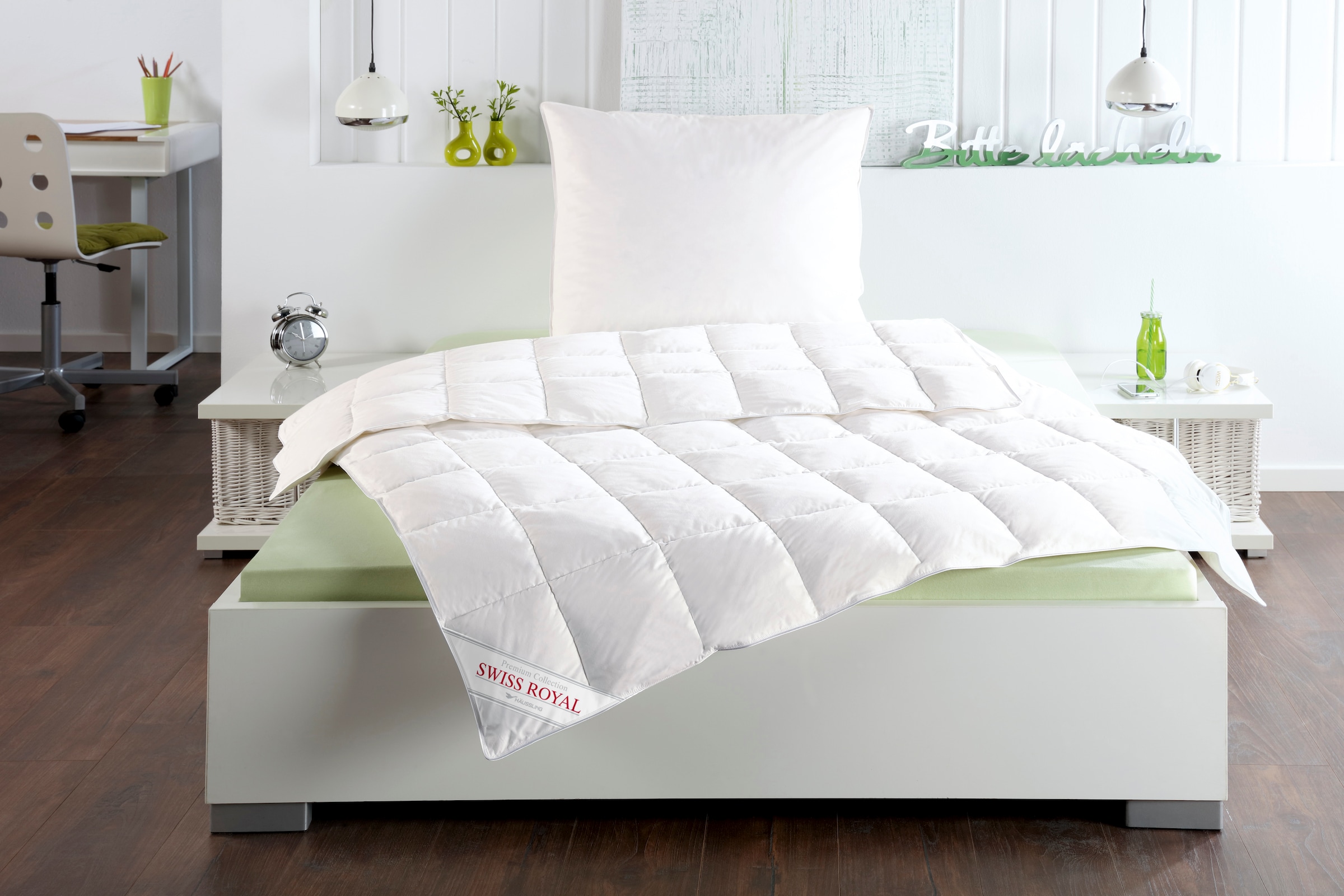 Haeussling Daunenbettdecke "Swiss Royal, Bettdecken für Sommer und Winter, günstig online kaufen