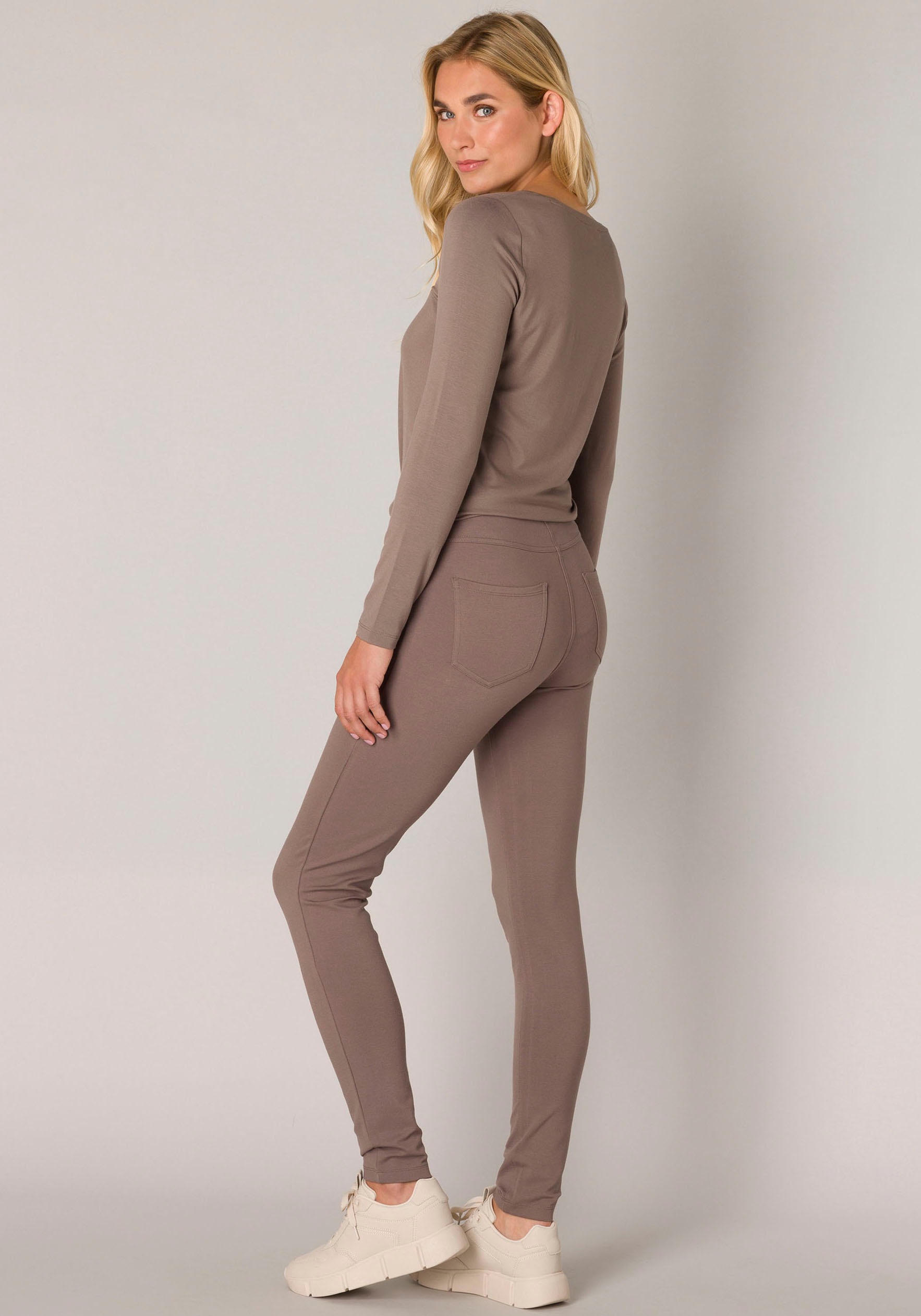 Thumbnail - Base Level Treggings, mit elastischem Bund und Viskose