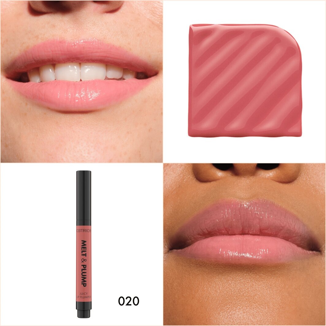 Catrice Lippenbalsam »Melt & Plump Juicy Lip Plumper«, (Set, 3 tlg.)