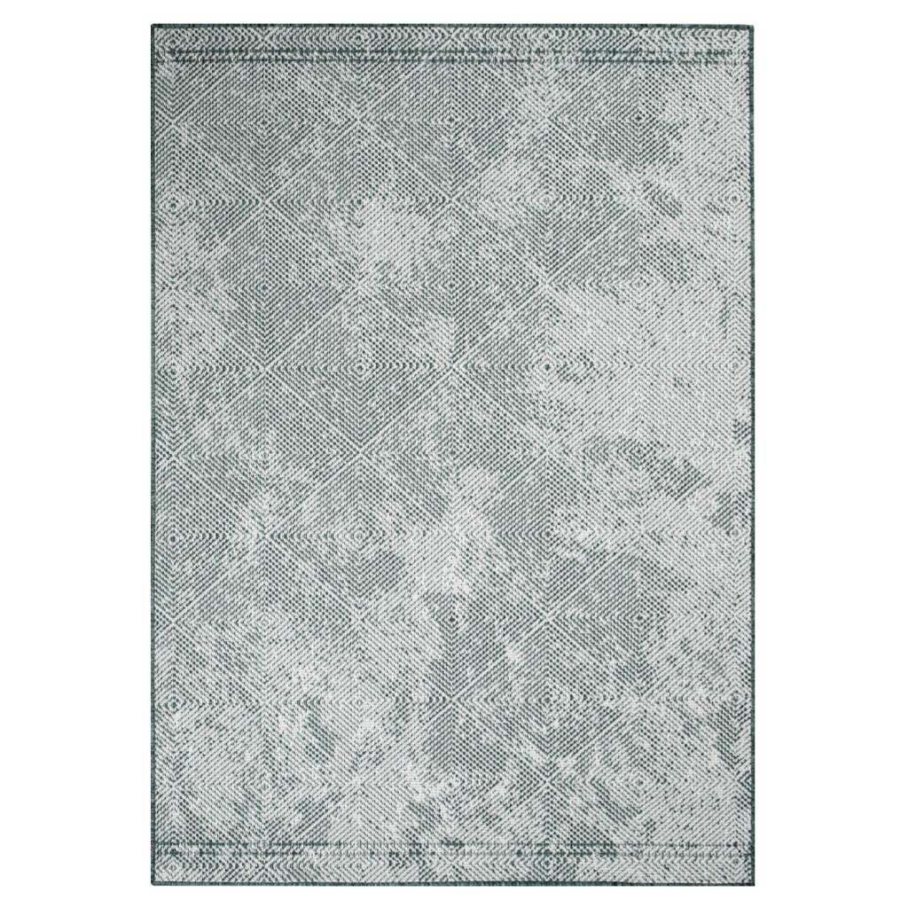 Carpet City Outdoorteppich »DUO RUG 5845«, rechteckig, 5 mm Höhe, Wendeteppich Wetterfest In- & Outdoor, Balkon, Terrasse, Wohnzimmer
