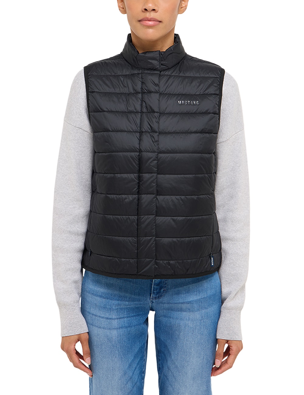 MUSTANG Kurzweste "Damen Style Twin Lakes" günstig online kaufen