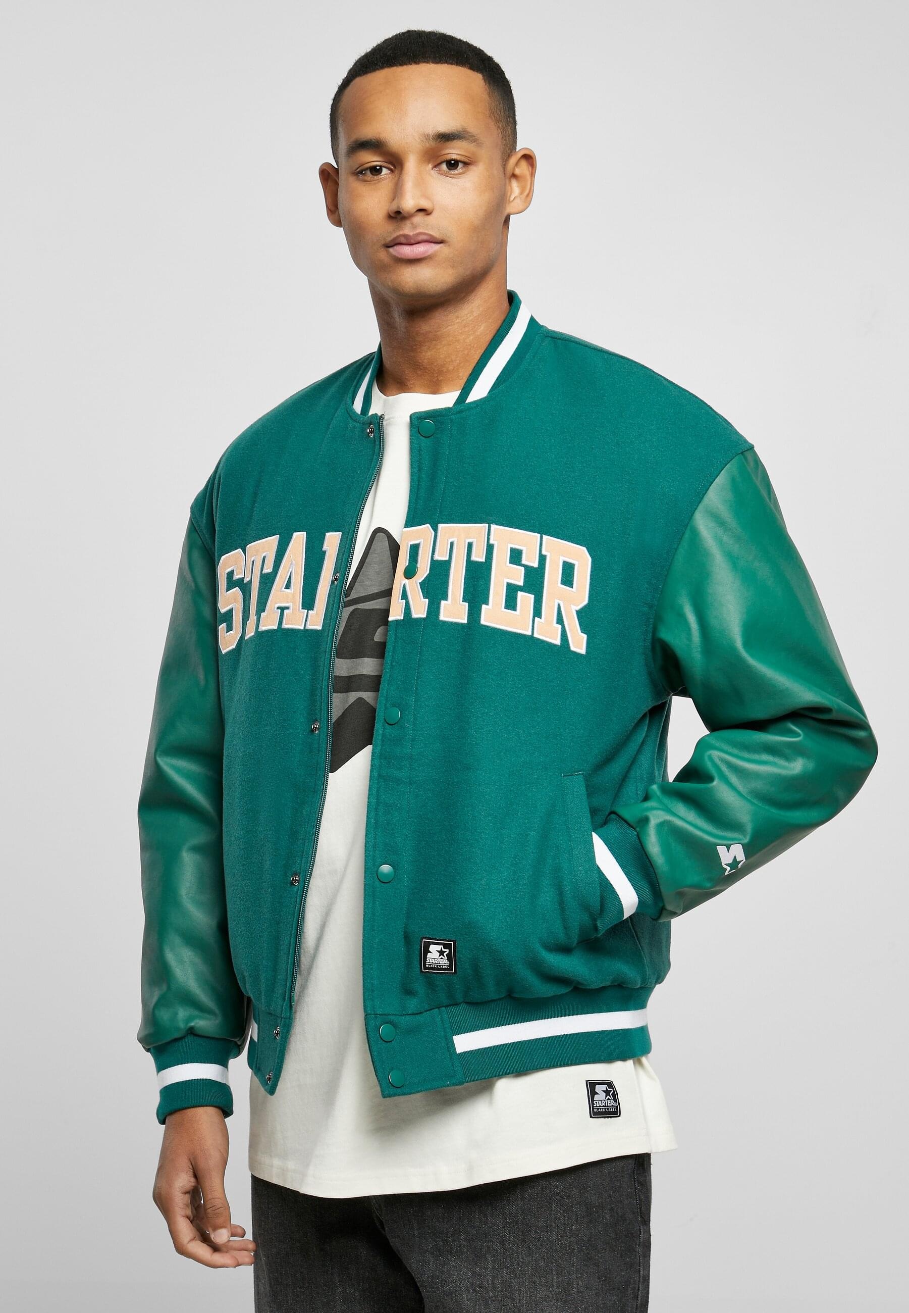 Starter Black Label Allwetterjacke »Starter Black Label Herren Starter Team Jacket«, (1 St.), ohne Kapuze