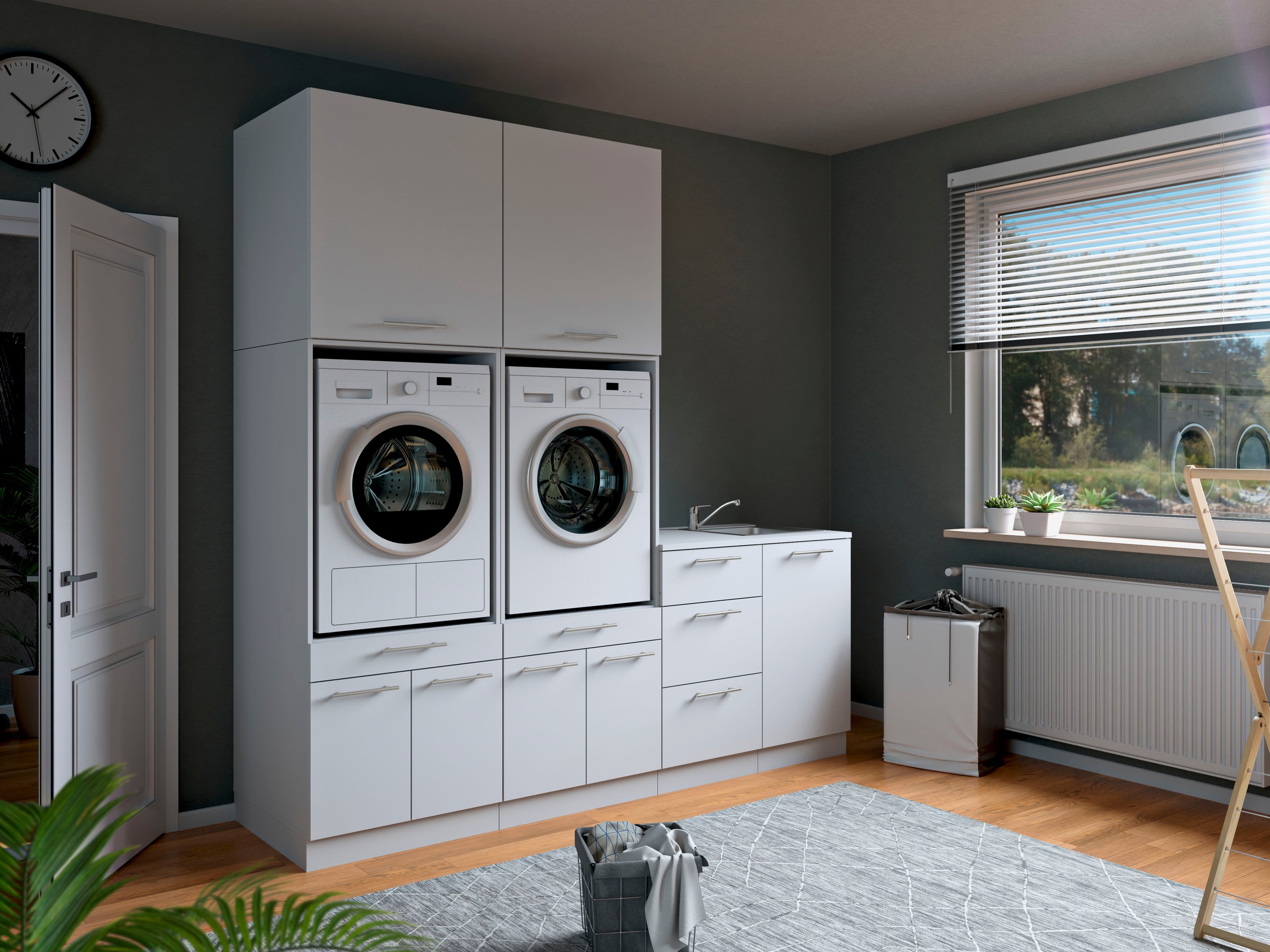 Laundreezy Mehrzweckschrank-Set "Laundreezy, 6-tlg. Mehrzweckschrank-Set B/ günstig online kaufen