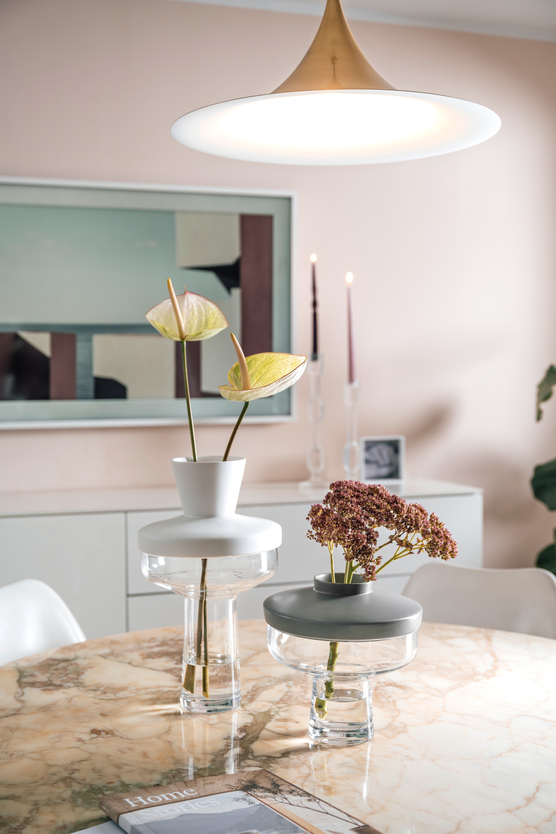 LEONARDO Dekovase »GK/Vase + Top RIVA«, (1 St.)