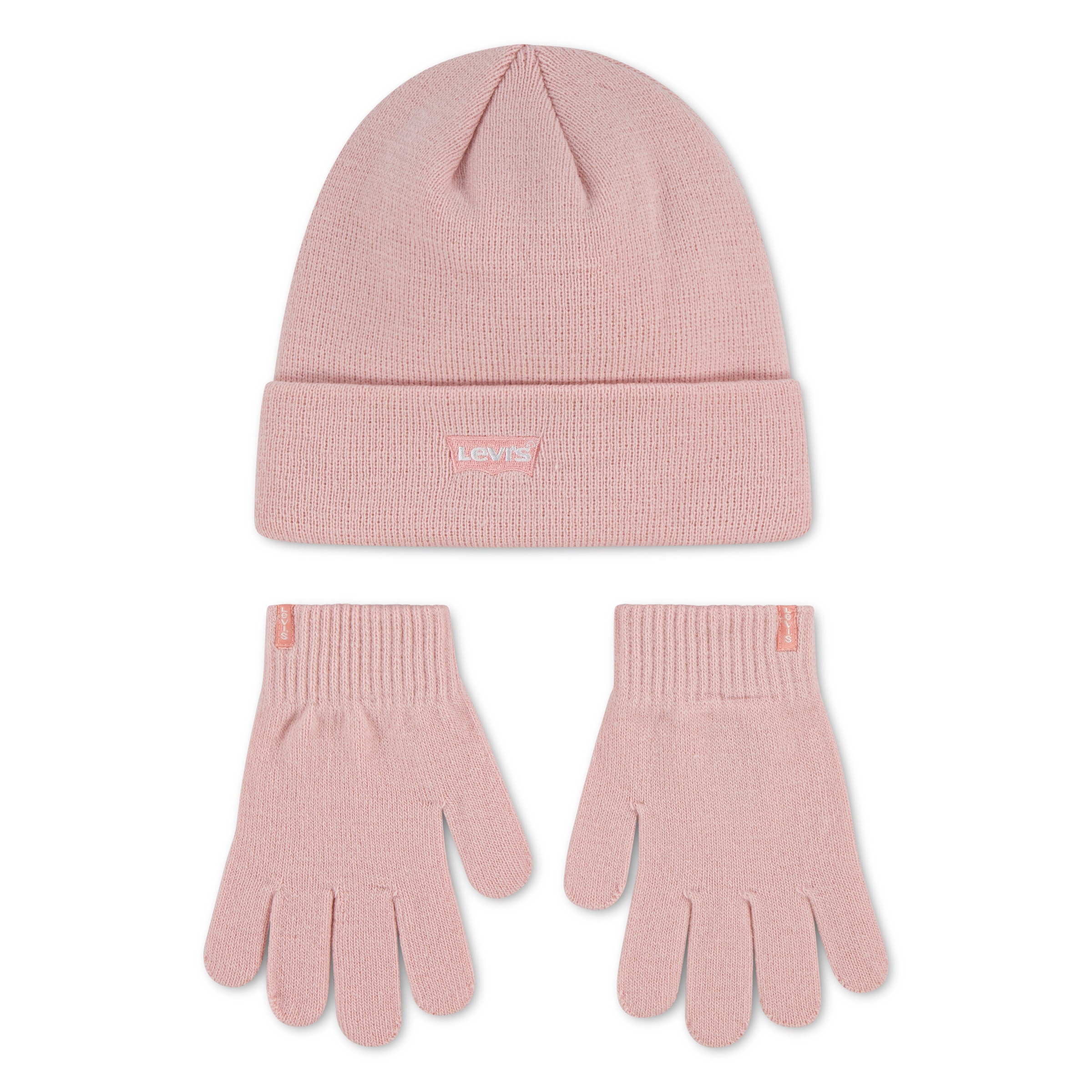 Levi's® Kids Beanie »CLASSIC BEANIE SET« 2 Stk. & Handschuhe aus Feinstrick