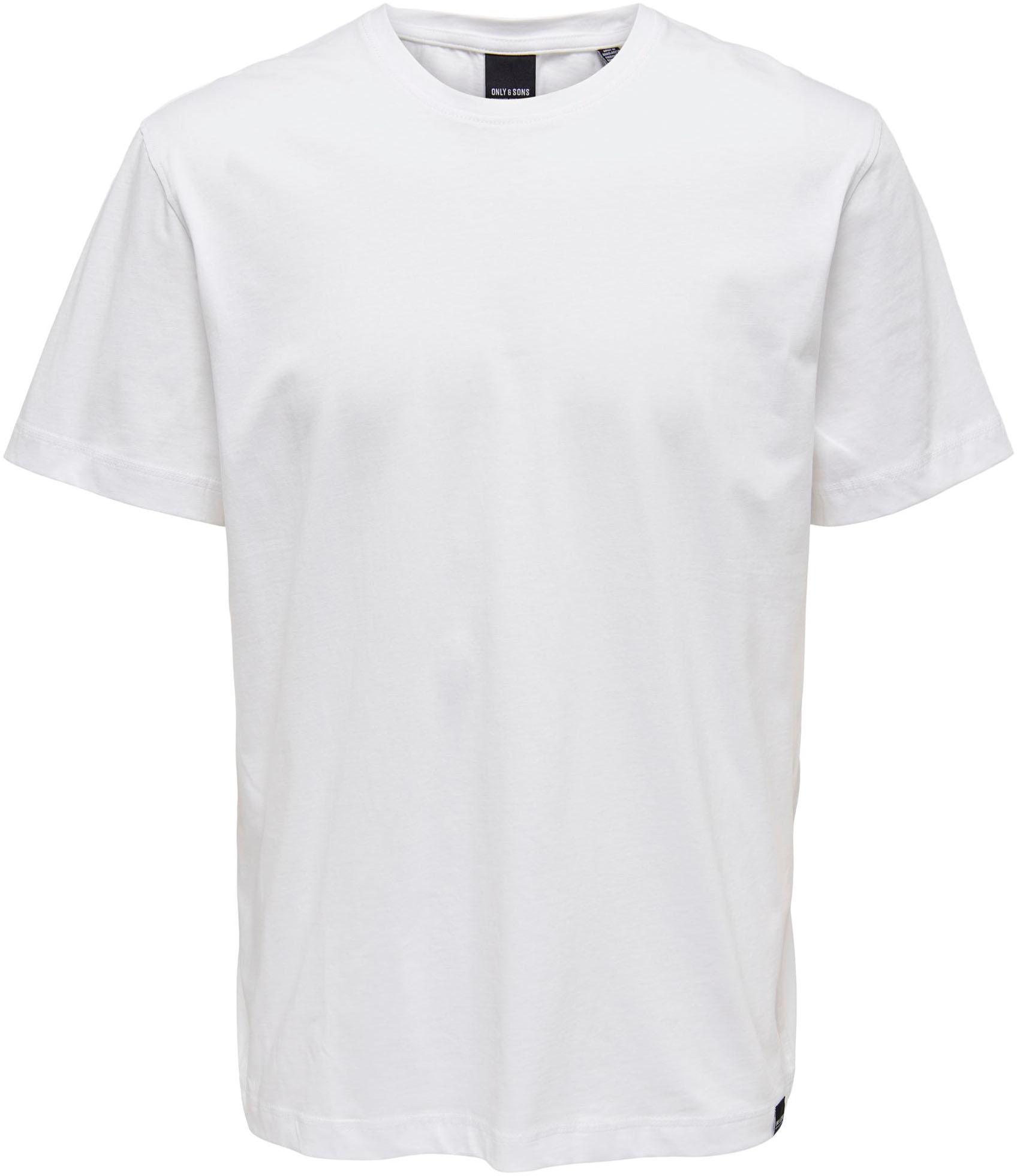 ONLY & SONS Rundhalsshirt »ONSMAX LIFE REG SS STITCH TEE«