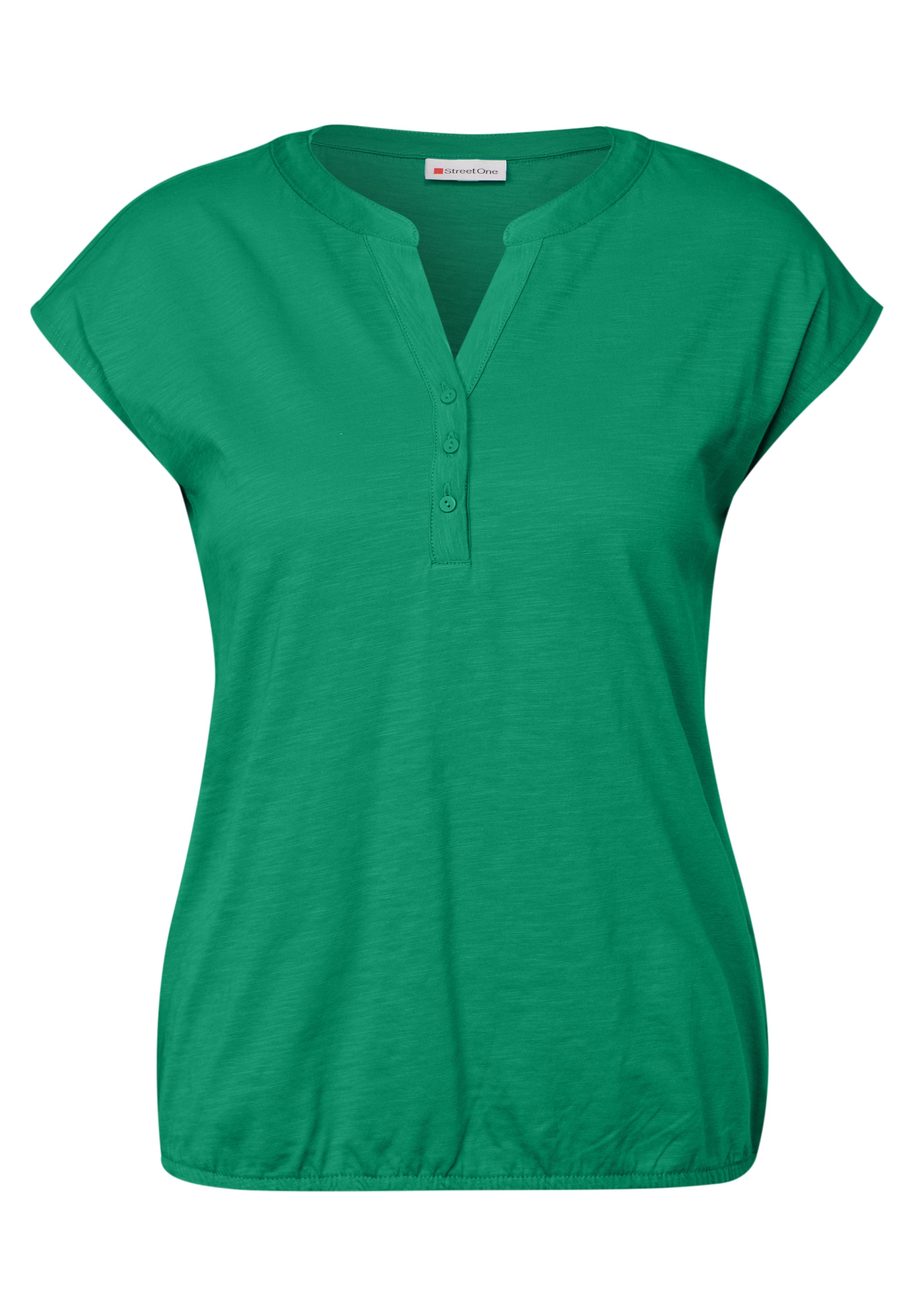 STREET ONE T-Shirt, aus reiner Baumwolle