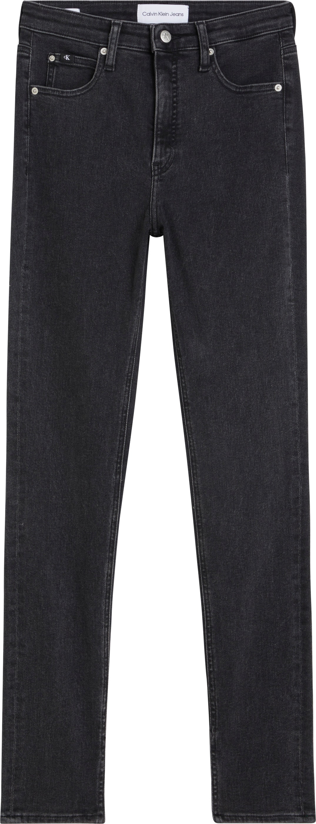 Calvin Klein Jeans Skinny-fit-Jeans »HIGH RISE SKINNY«, in schwarzer Waschung