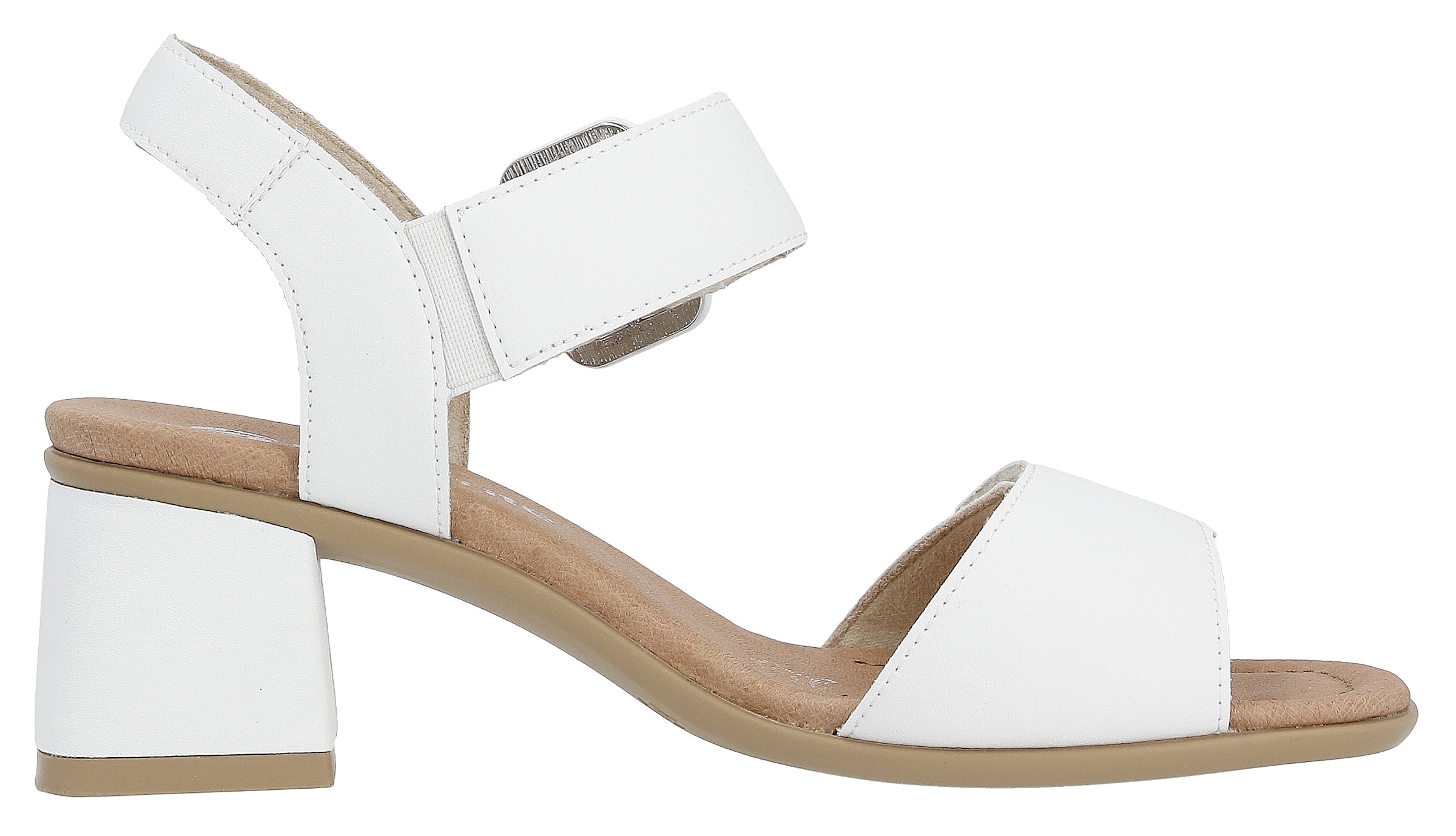 Remonte Sandalette »ELLE-Collection«, Blockabsatz, Sommerschuh, Sandale, Abendschuh mit Klettverschluss