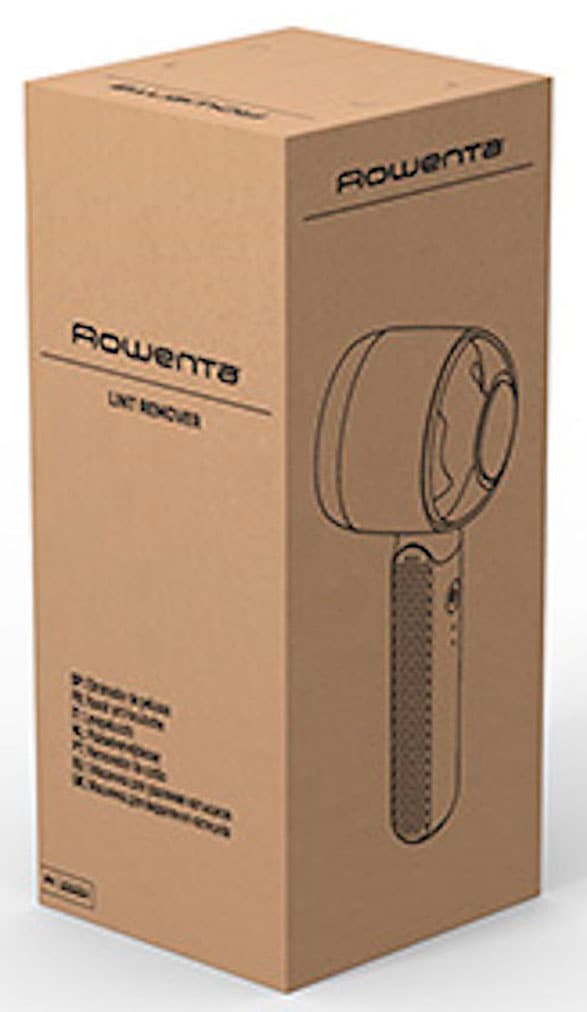 Rowenta Fusselrasierer »Easy Care, wiederaufladbarer Fusselentferner, einfache Handhabung« breiter Edelstahlkopf, 3-fach gezahnte Klingen, JA8001