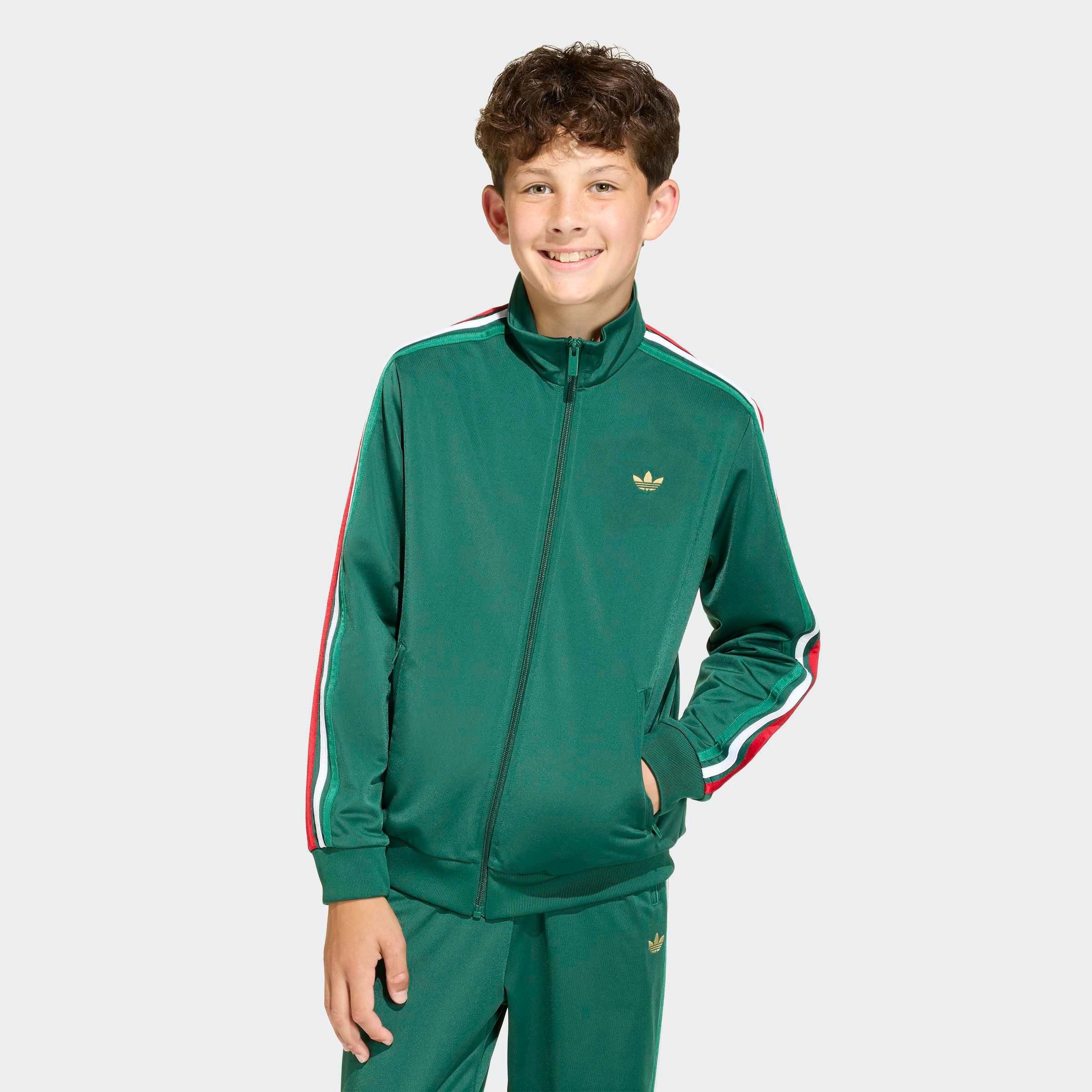 adidas Originals Trainingsjacke "FIREBIRD LOCKERES TRACK" für Kinder, mit geradem Abschluss