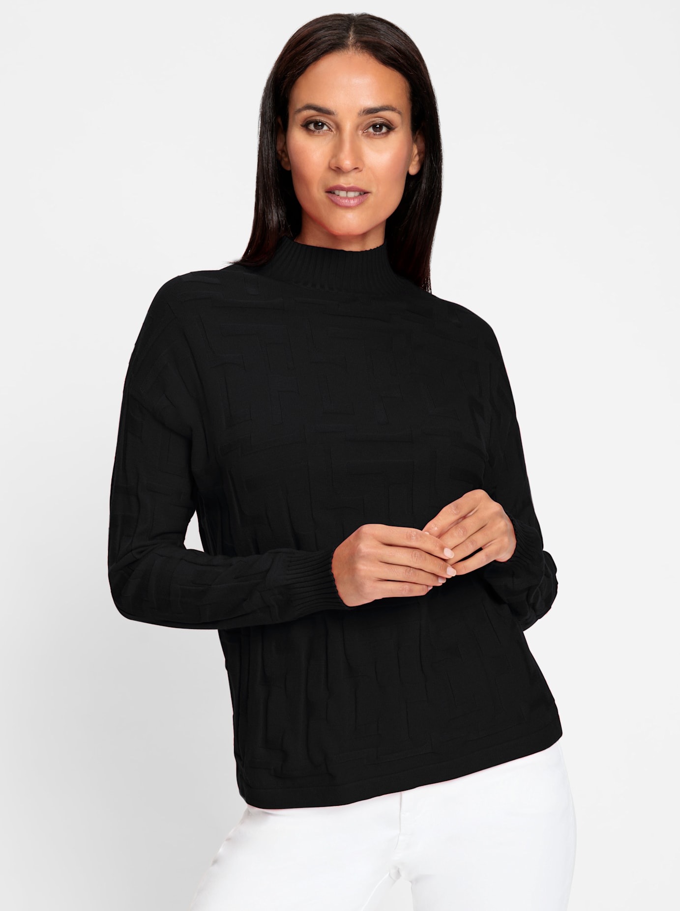 heine Strickpullover "Jacquard-Pullover" günstig online kaufen