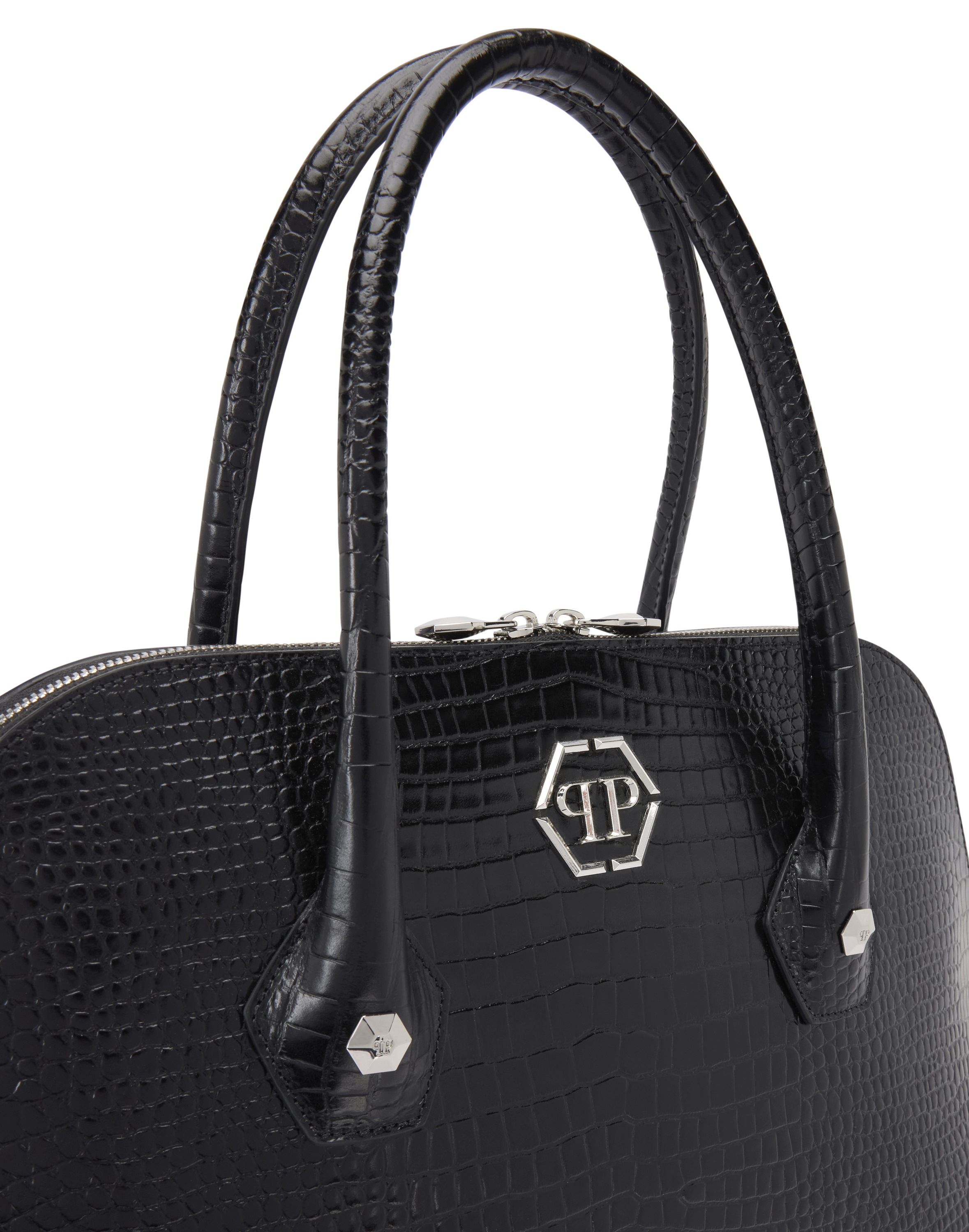 PHILIPP PLEIN Schultertasche "Cocco Crocco Geprägt" günstig online kaufen