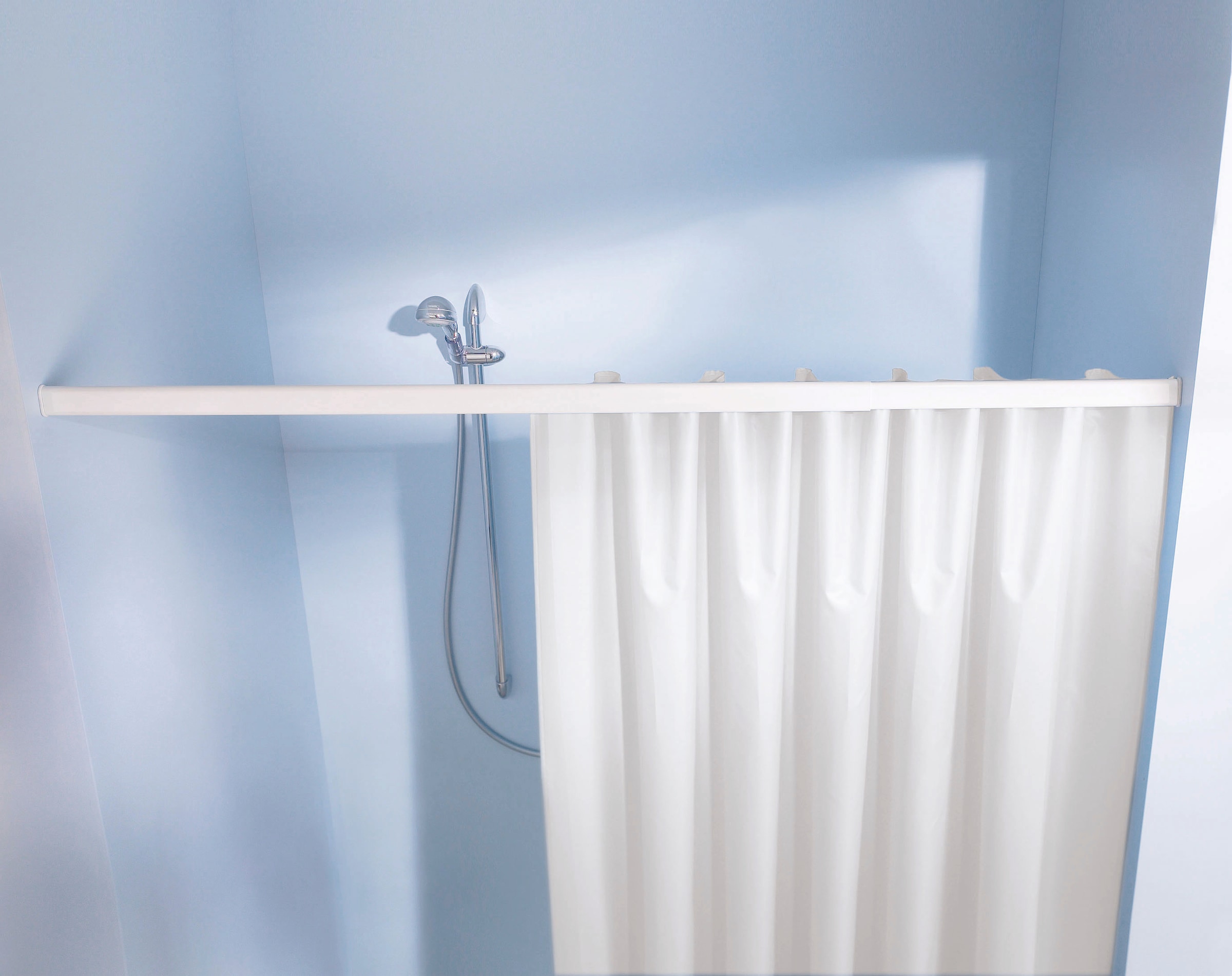 Kleine Wolke "Federschiene" Ø 24 ausziehbar, kürzbar für Duschvorhänge, Län günstig online kaufen