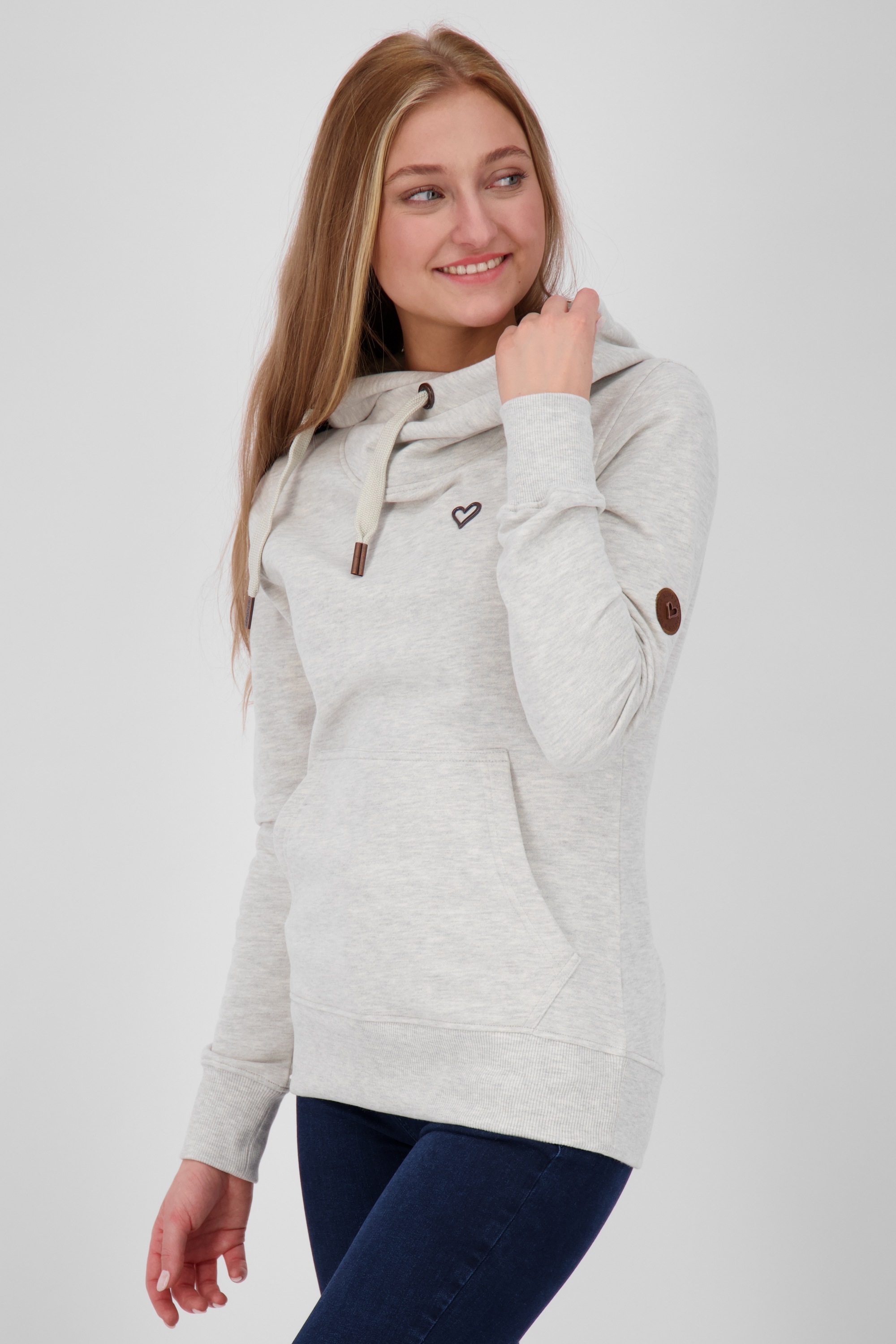 Alife & Kickin Kapuzensweatshirt »Damen SarahAK A«, Hoodie Kapuzenpullover, Sweatshirt mit Kapuze und Kängurutasche