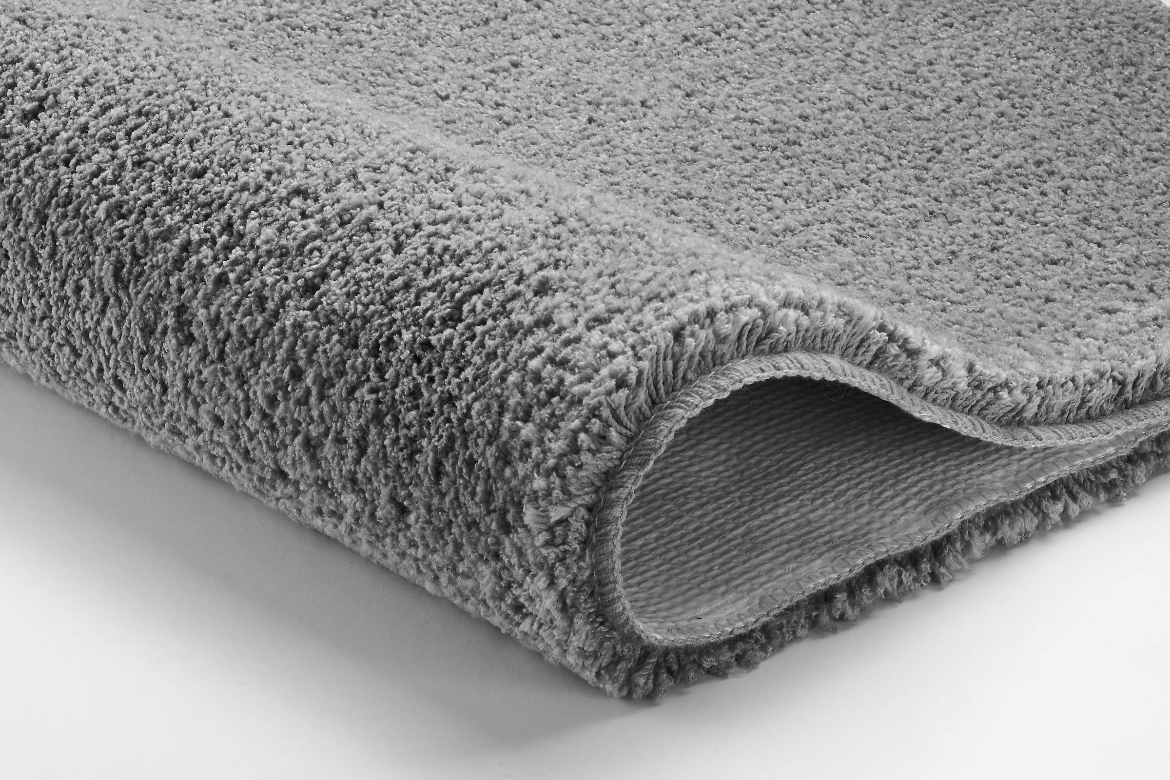 MEUSCH Badematte »Super Soft«, rutschhemmend beschichtet, fußbodenheizungsgeeignet-strapazierfähig, Badteppich, Uni Farben, besonders flauschig & weich, waschbar