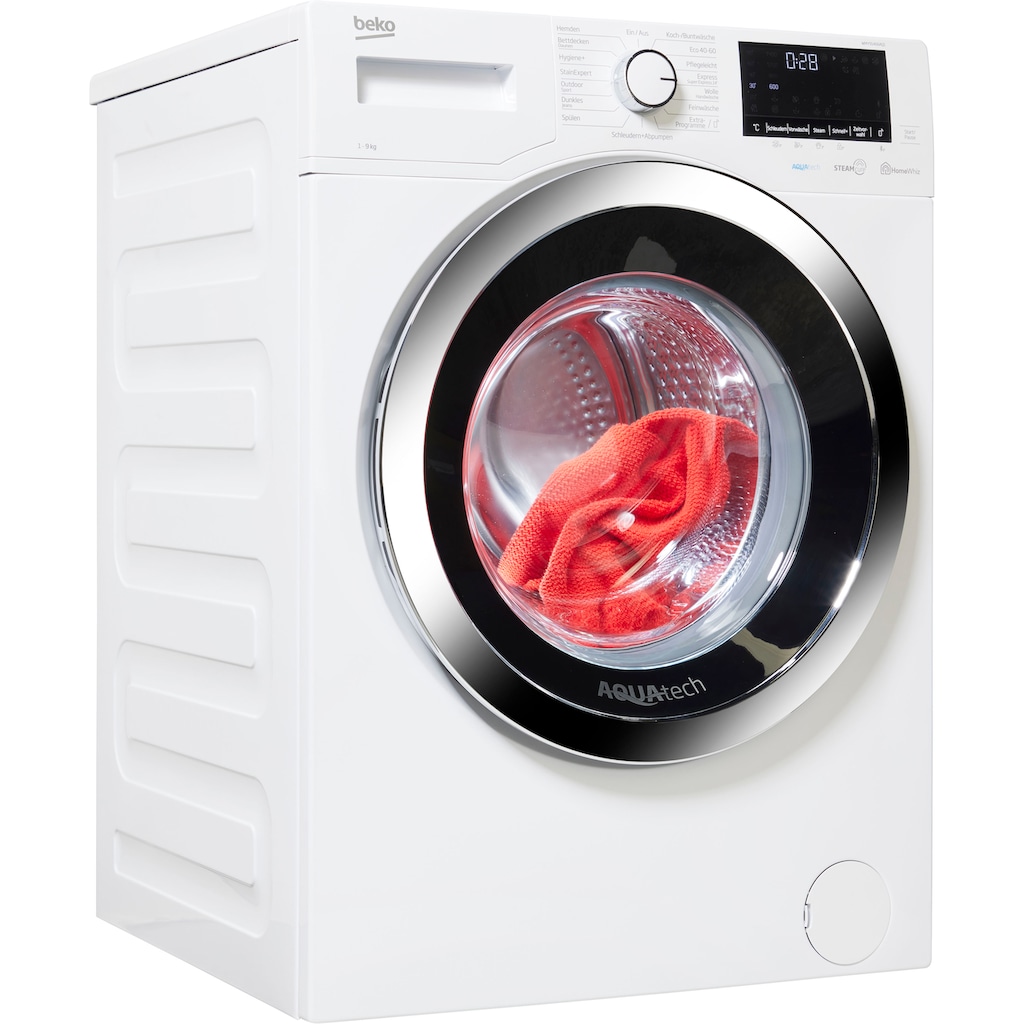 BEKO Waschmaschine »WMY91466AQ1«, WMY91466AQ1, 9 kg, 1400 U/min