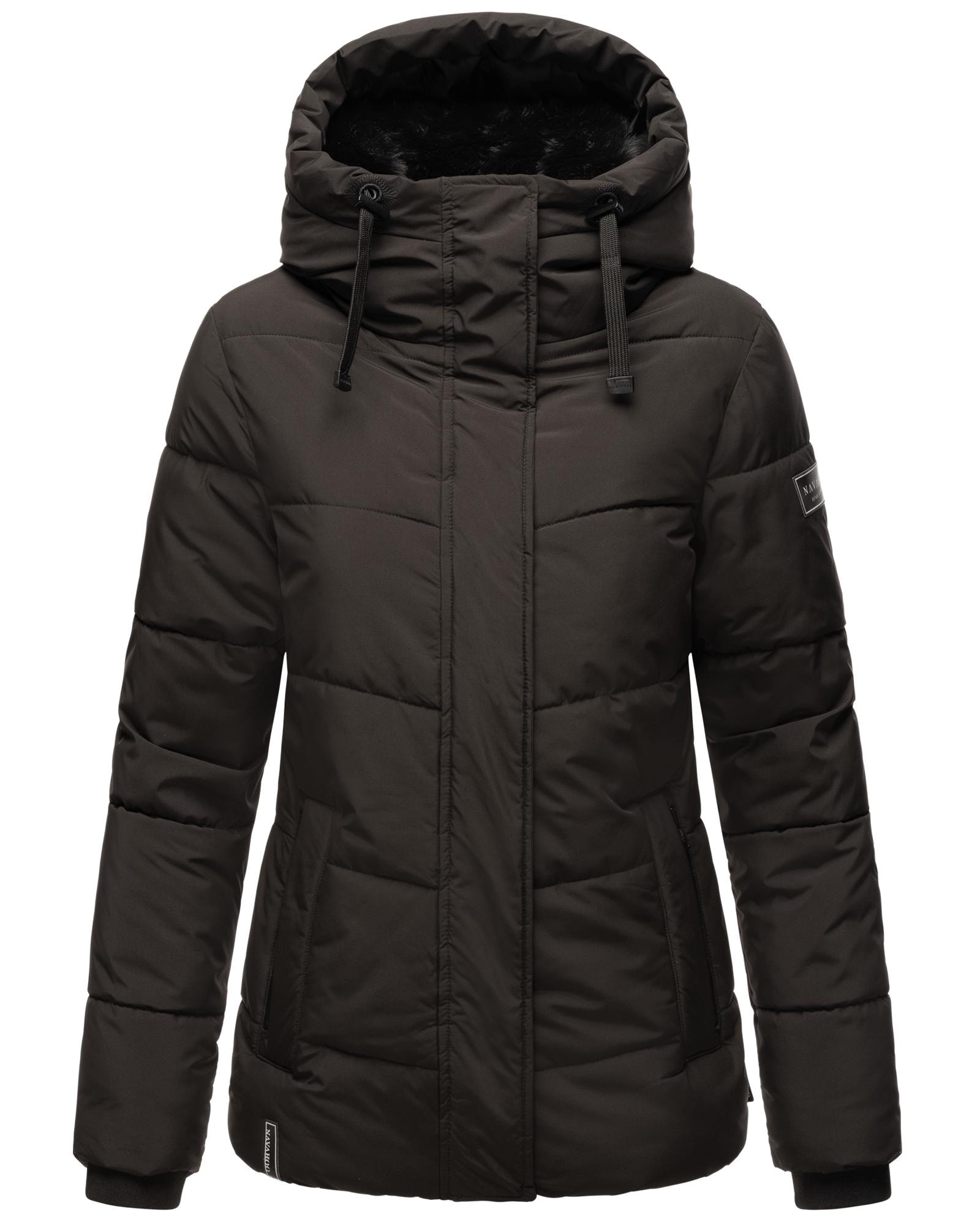 Navahoo Steppjacke "Sag ja XIV", mit Kapuze, Warme gesteppte Winterjacke mit Kapuze