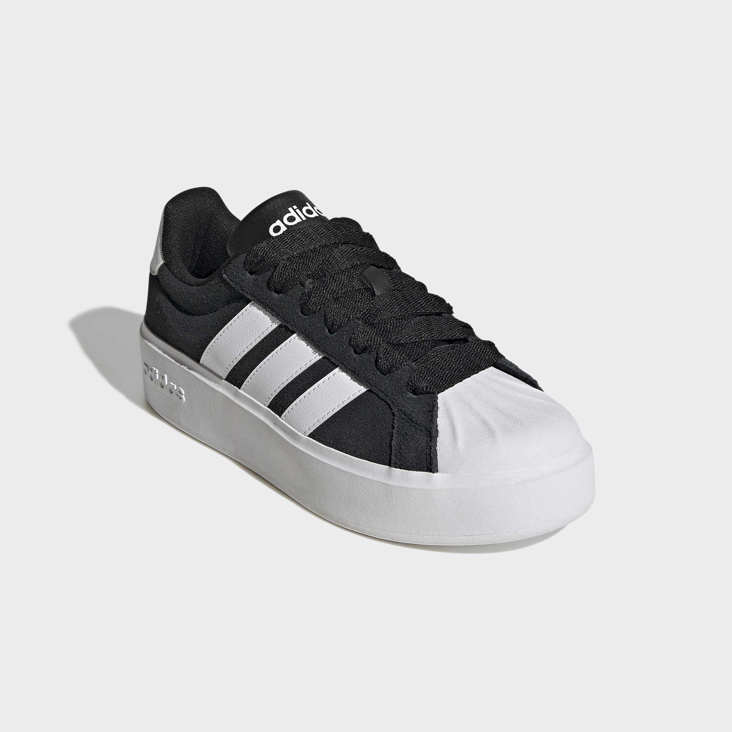 adidas Sportswear Plateausneaker "STREETTALK BOLD" inspiriert vom Design des adidas Superstar, mit Leo Print