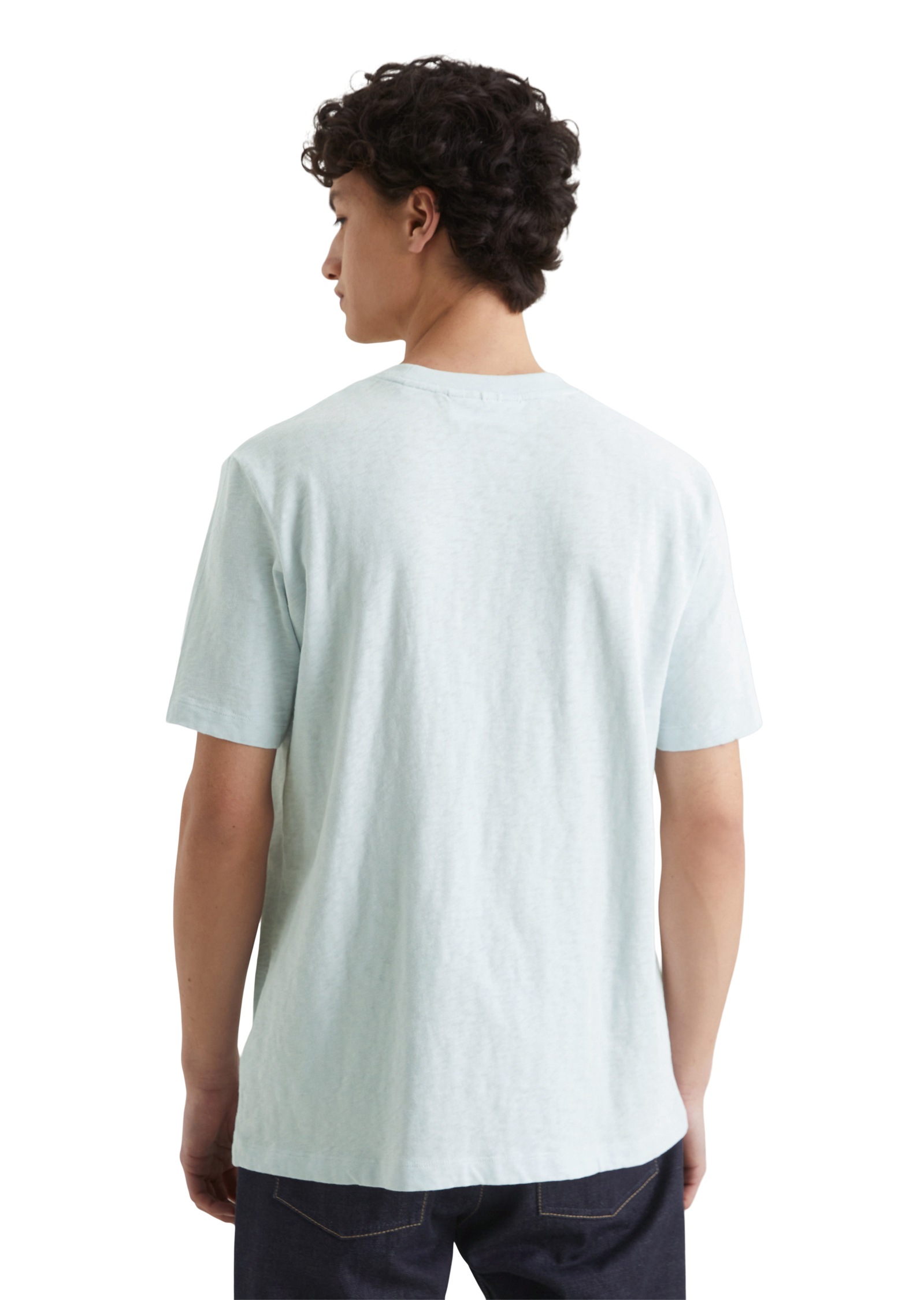 Marc OPolo DENIM T-Shirt, mit leicht unregelmäßiger Oberfläche günstig online kaufen