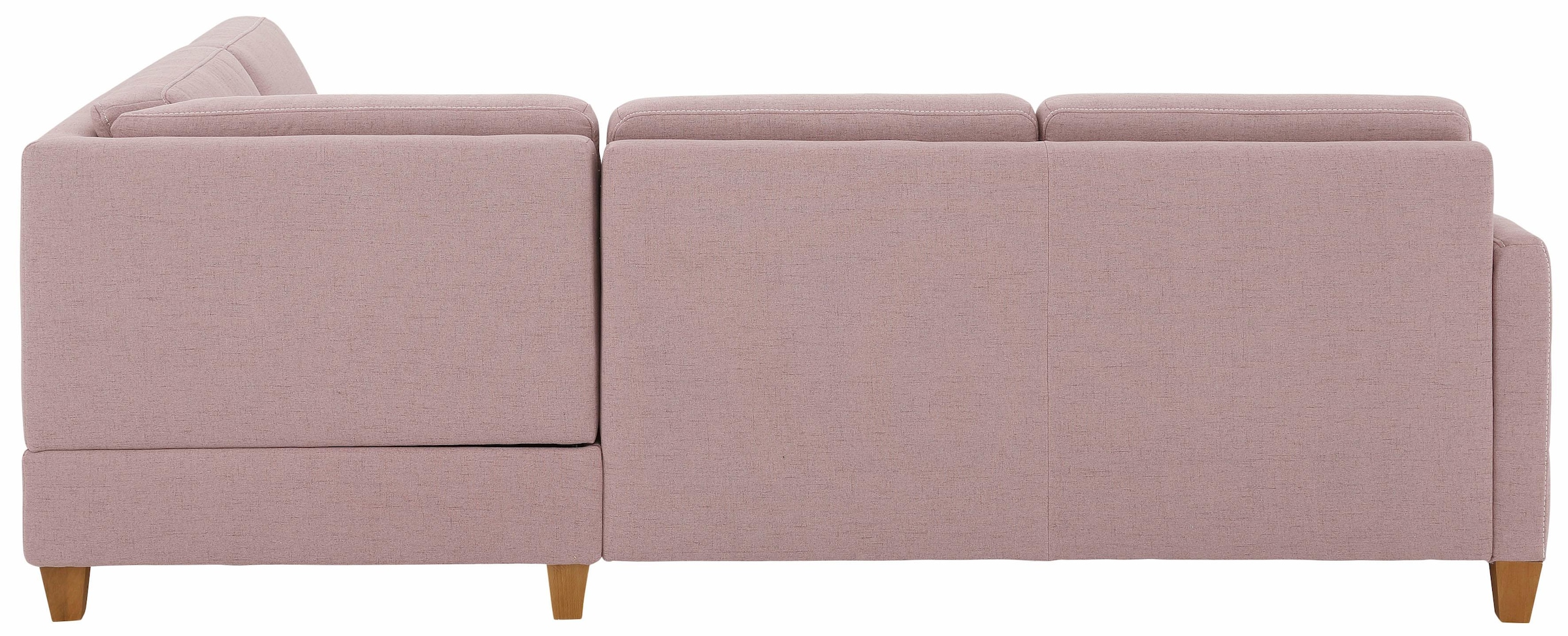Home affaire Ecksofa »Earl L-Form«, wahlweise auch mit Bettfunktion oder Bettfunktion mit Bettkasten