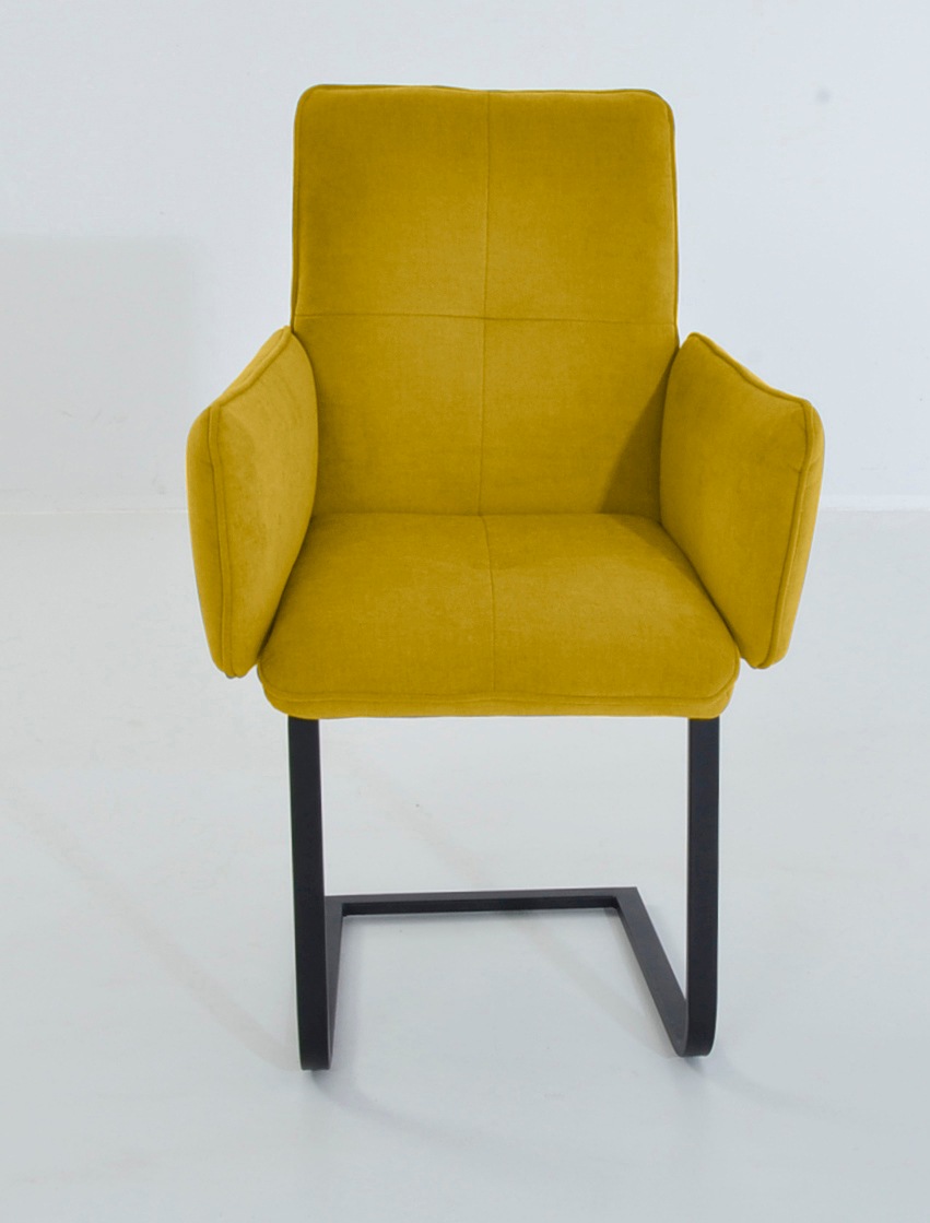 K+W Komfort & Wohnen Freischwinger "6502" () Freischwinger mit Armlehnen, F günstig online kaufen